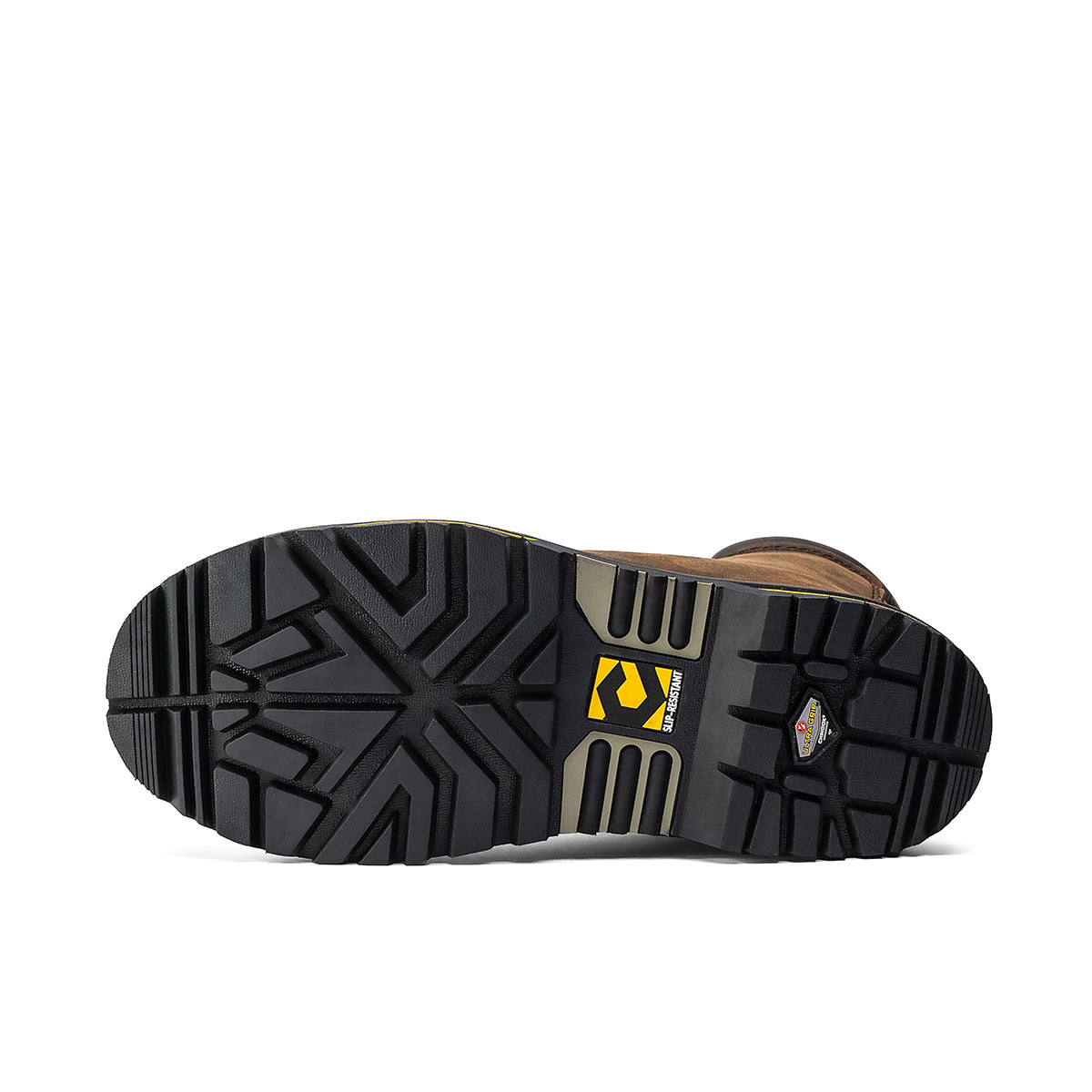 Tarantula 8" Steel Toe Men's Work Boot - Brown (by Chinook® Footwear)