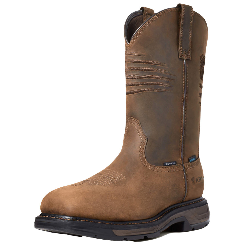 WorkHog XT Boots Waterproof Work Boots With Carbon Composite Toe & Oil Resistant Sole