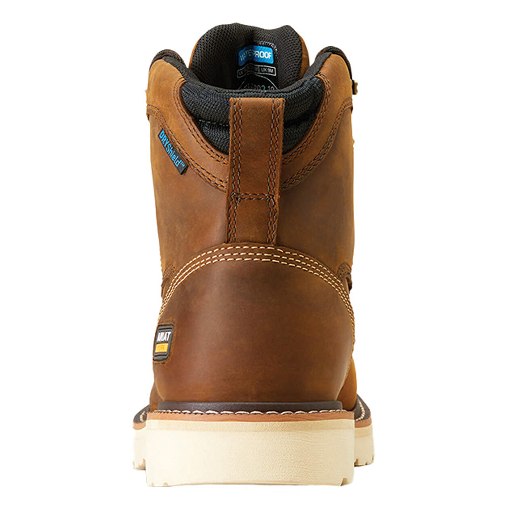 Rebar Lift Work Boots – Lightweight Steel Toe Safety Shoes with Slip Resistant Sole