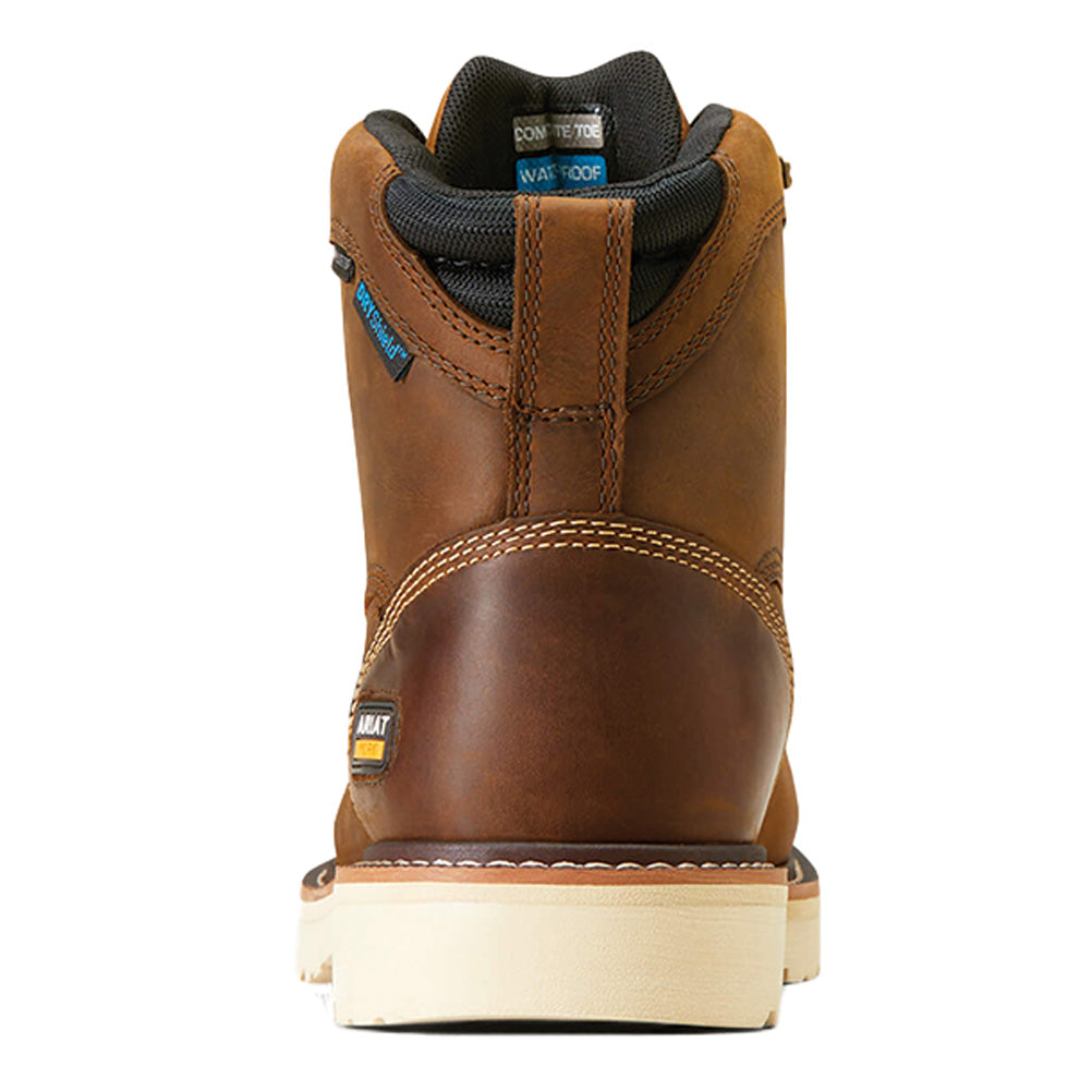 Women's Work Boots 6 Inch Soft Toe Lightweight Durable Safety Shoes - Waterproof