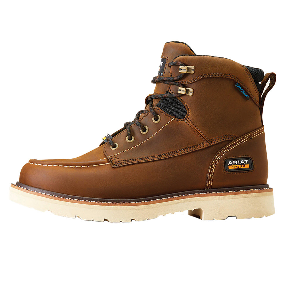 Women's Work Boots 6 Inch Soft Toe Lightweight Durable Safety Shoes - Waterproof