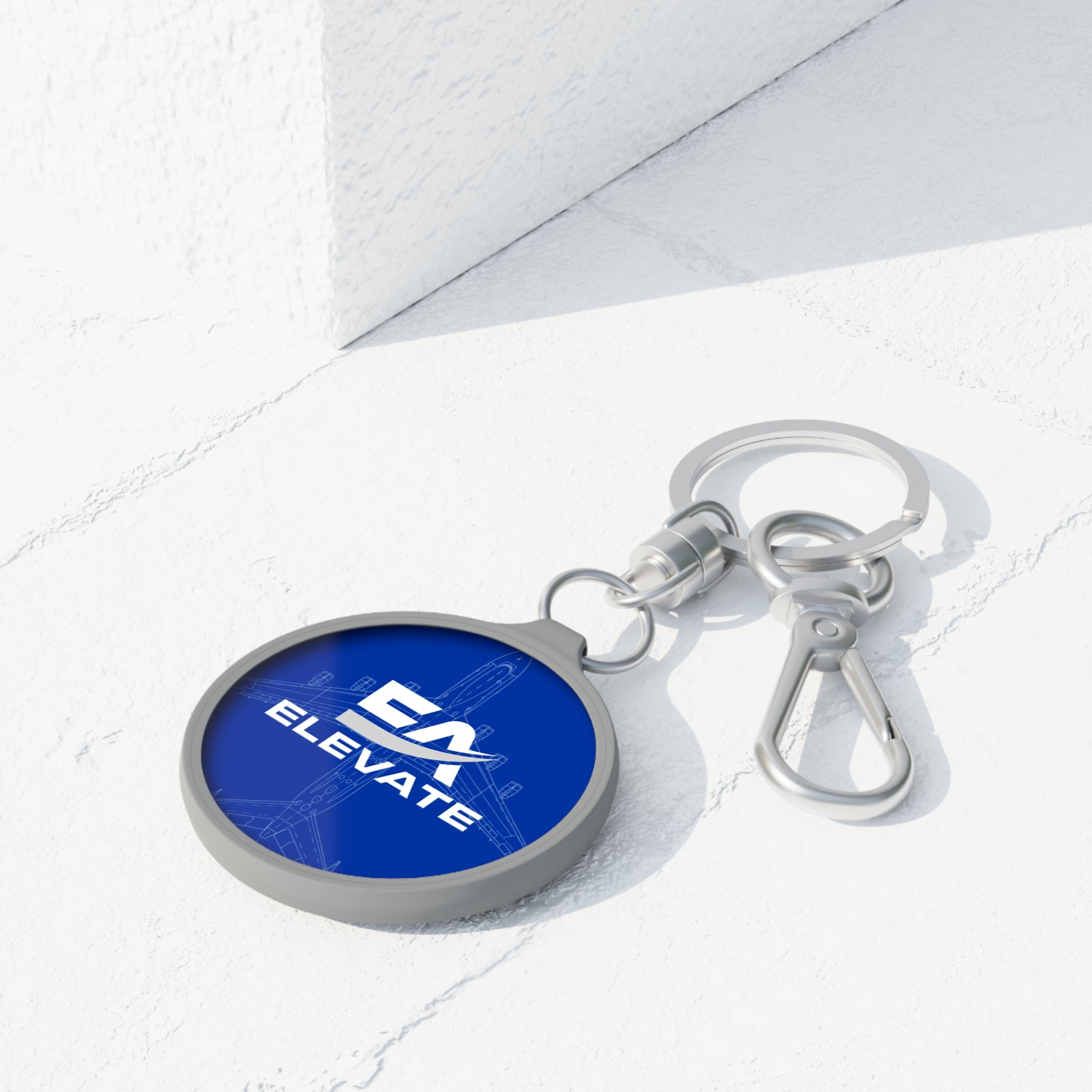 Elevate Keyring Tag - Unique Aviation Gift for Aviation Enthusiasts