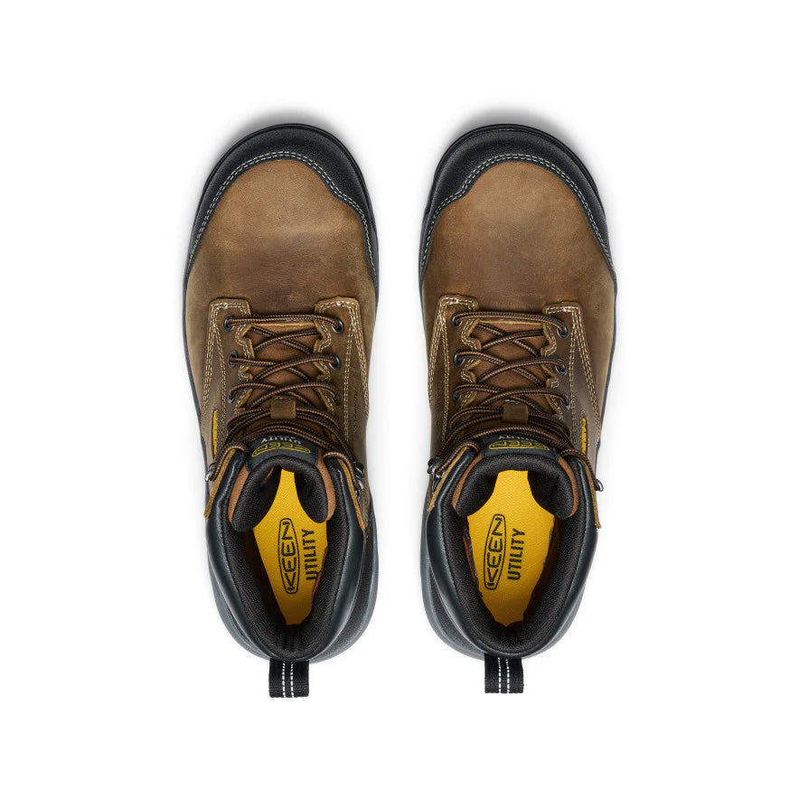 Evanston Insulated Boot - 6 Inch Waterproof Work Boots With Heat Resistant Outsole