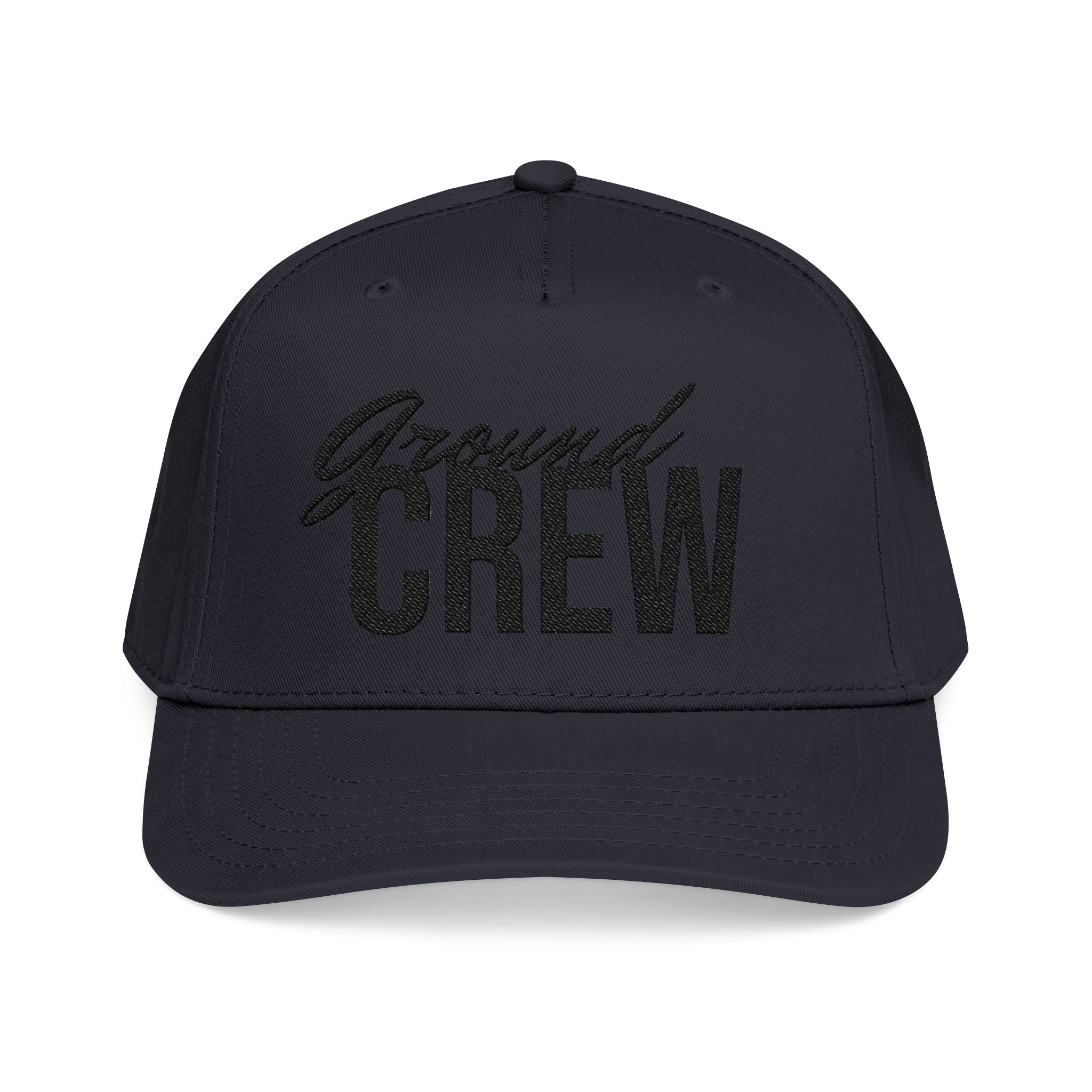 Ground Crew Baseball Cap — Embroidered Aviation Crew Hat