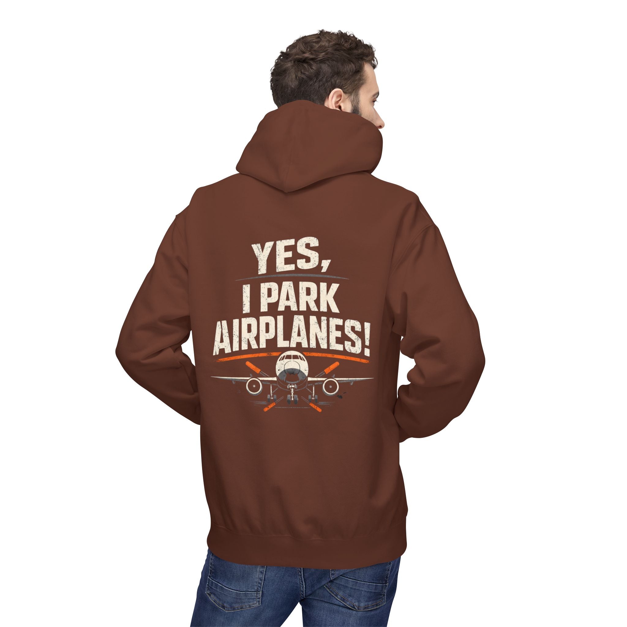 Ramper Hoodie - "Yes, I Park Airplanes!" The Crew Hangar Sweatshirt
