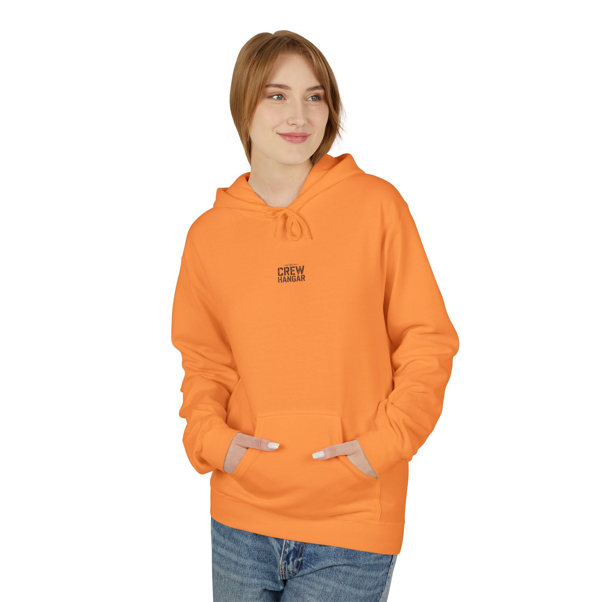 RAMP CREW Hoodie — Retro Orange Sneakers Graphic Hoodie