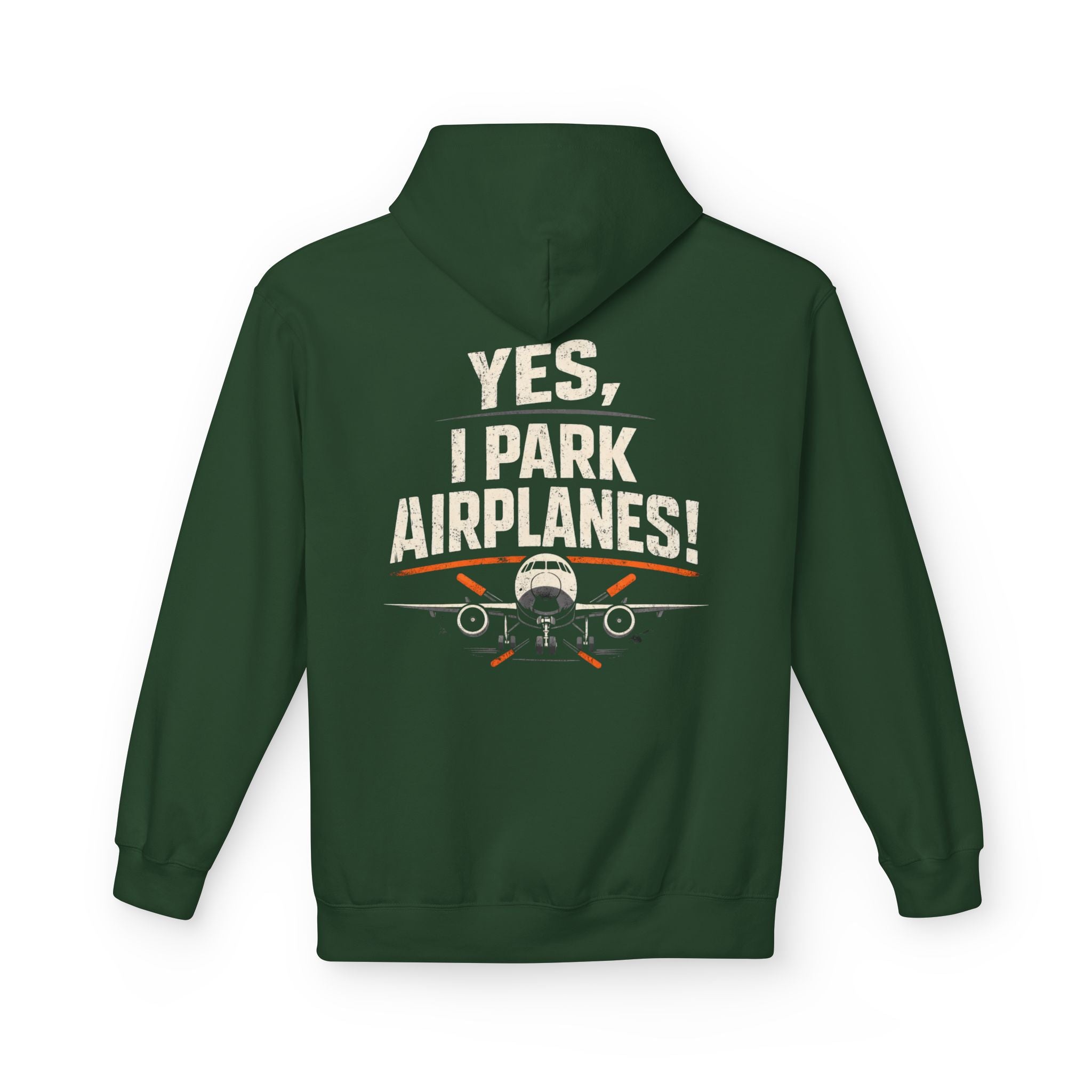 Ramper Hoodie - "Yes, I Park Airplanes!" The Crew Hangar Sweatshirt