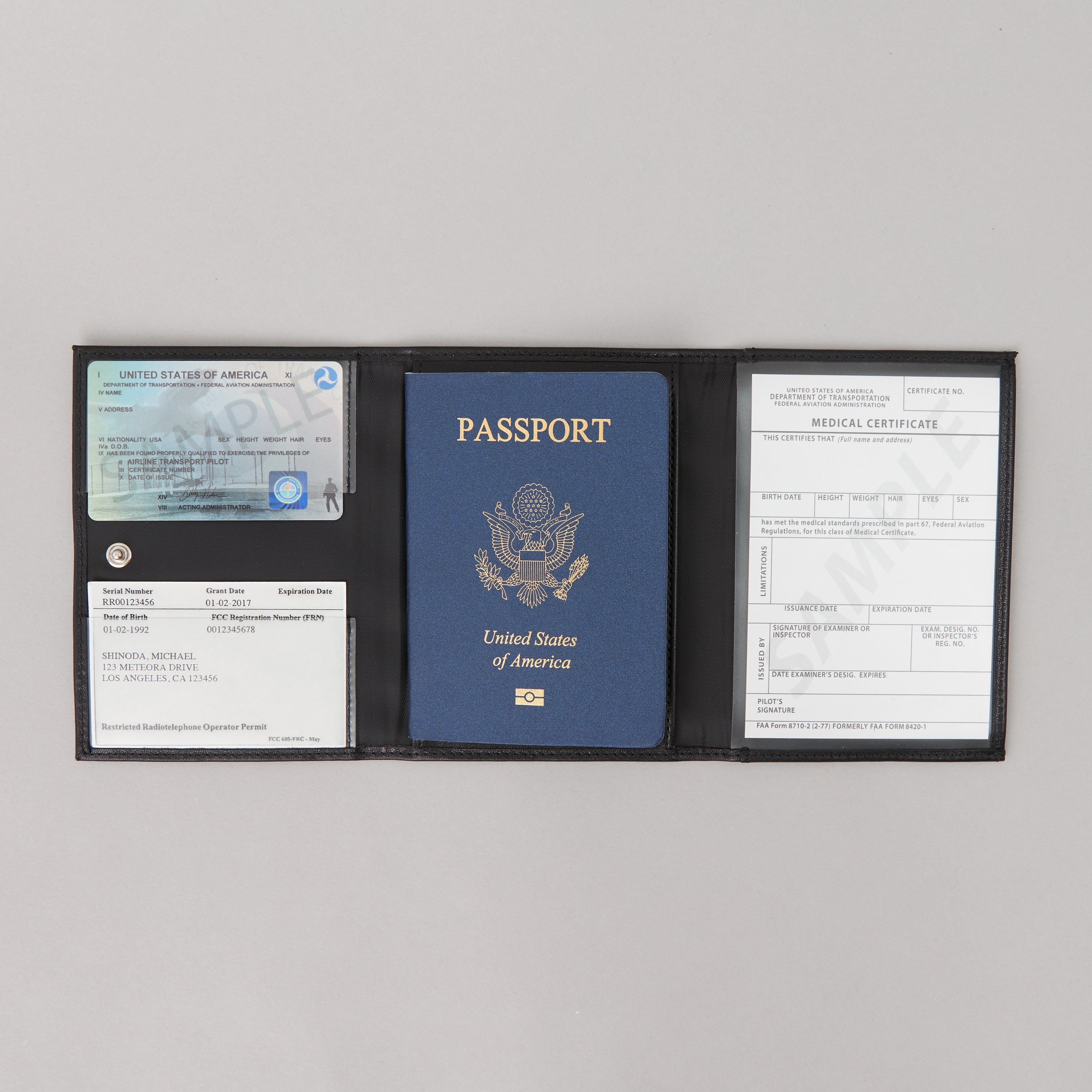 Pilot Document Holder V1 by Flevel - aviation product photo 5