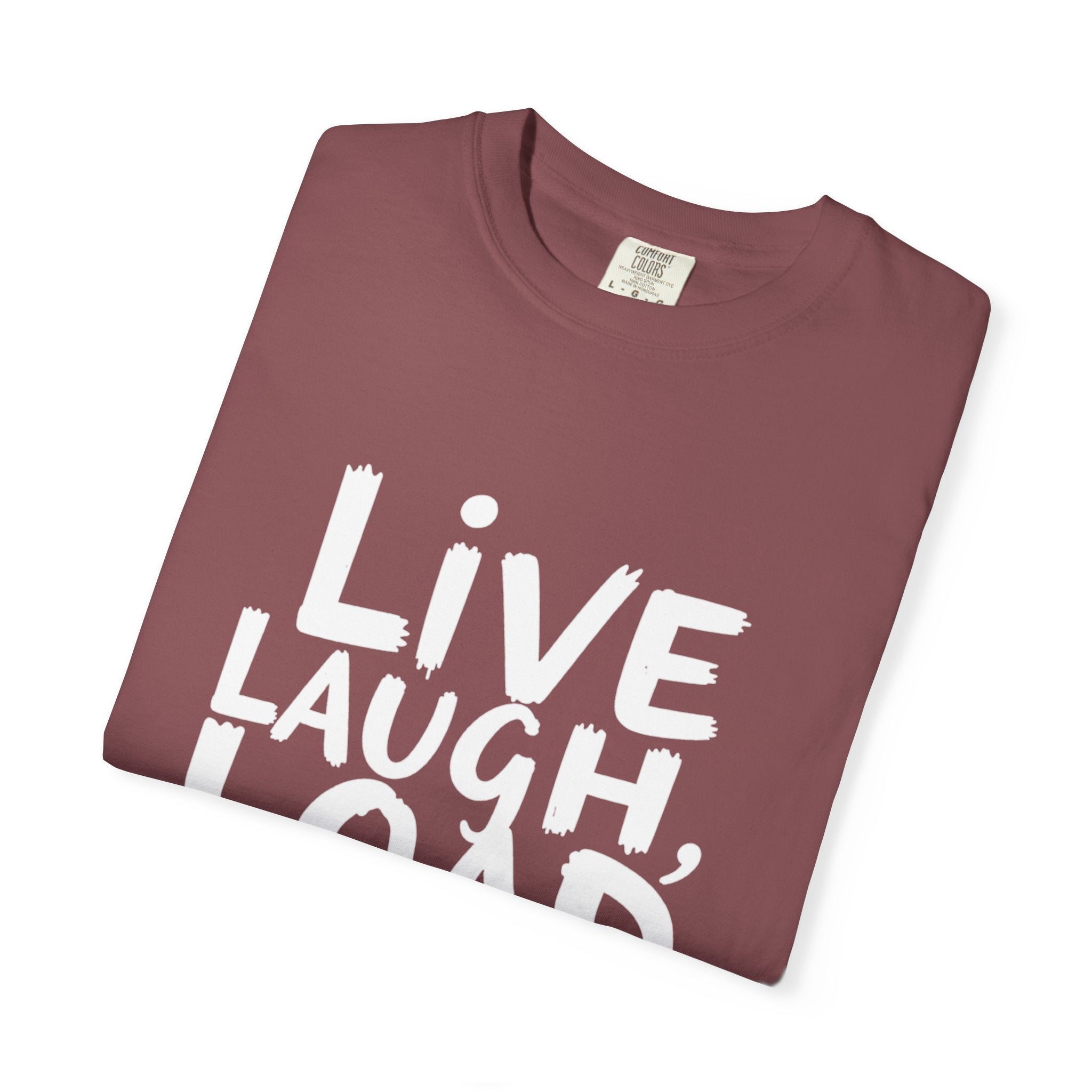 Live, Laugh, Load Bags – Tarmac Edition Tee (Comfort Colors®)