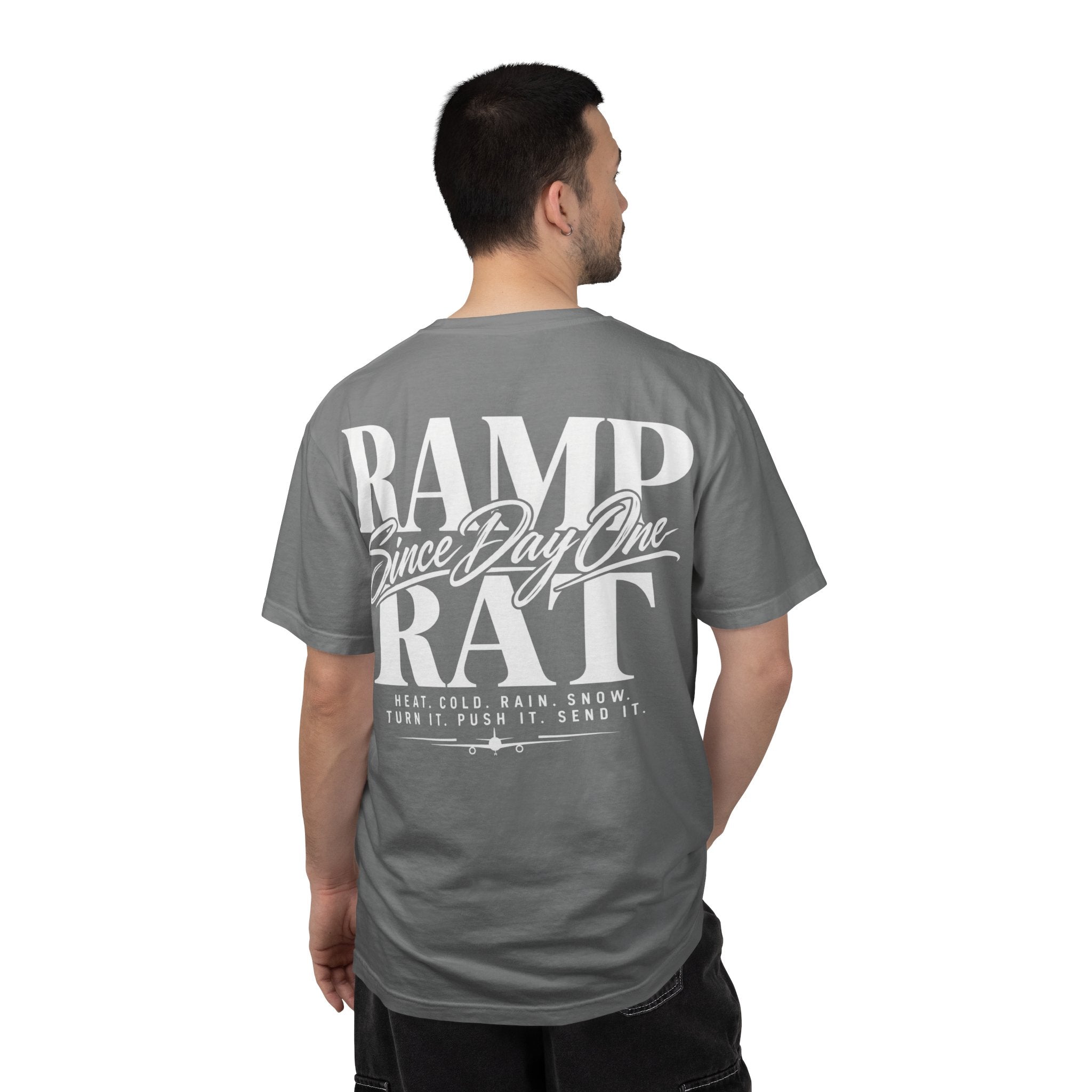 Ramp Rat T-Shirt — "Ramp Since Day One" Graphic Tee