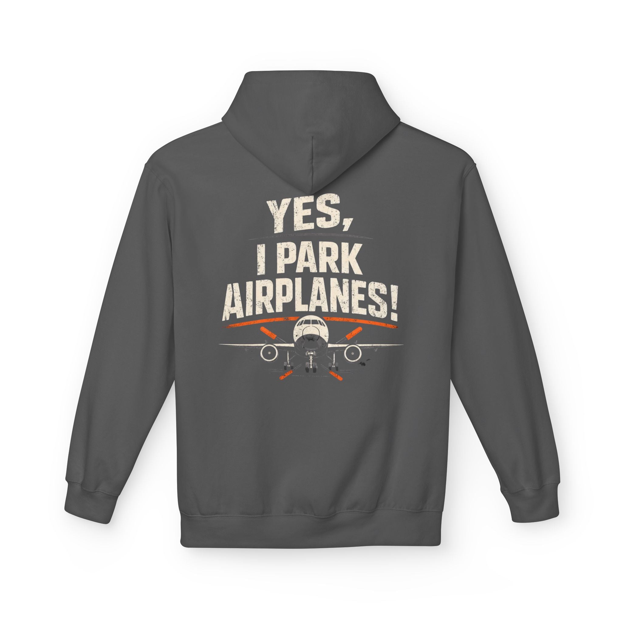 Ramper Hoodie - "Yes, I Park Airplanes!" The Crew Hangar Sweatshirt