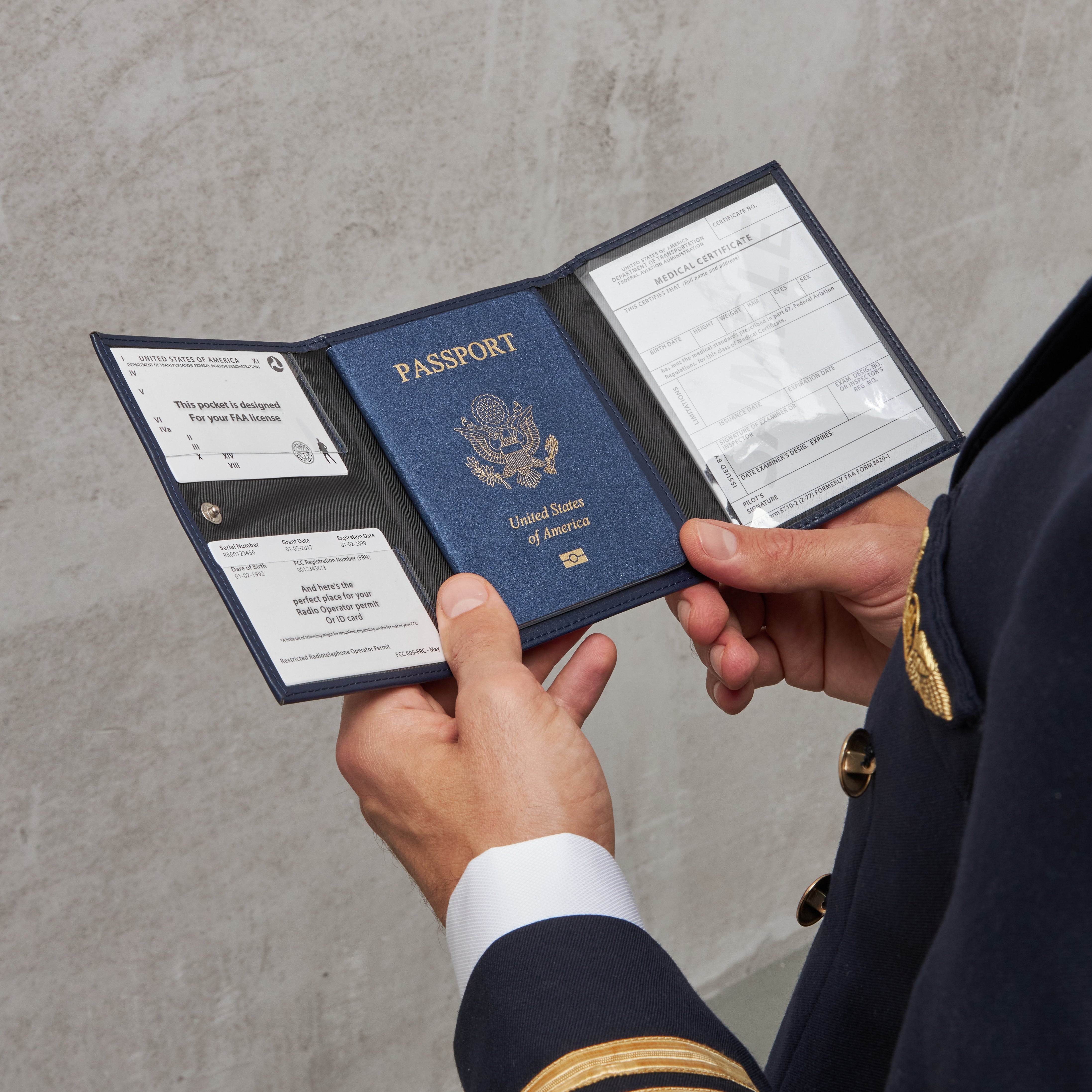 Pilot Document Holder V1 by Flevel - aviation product photo 9