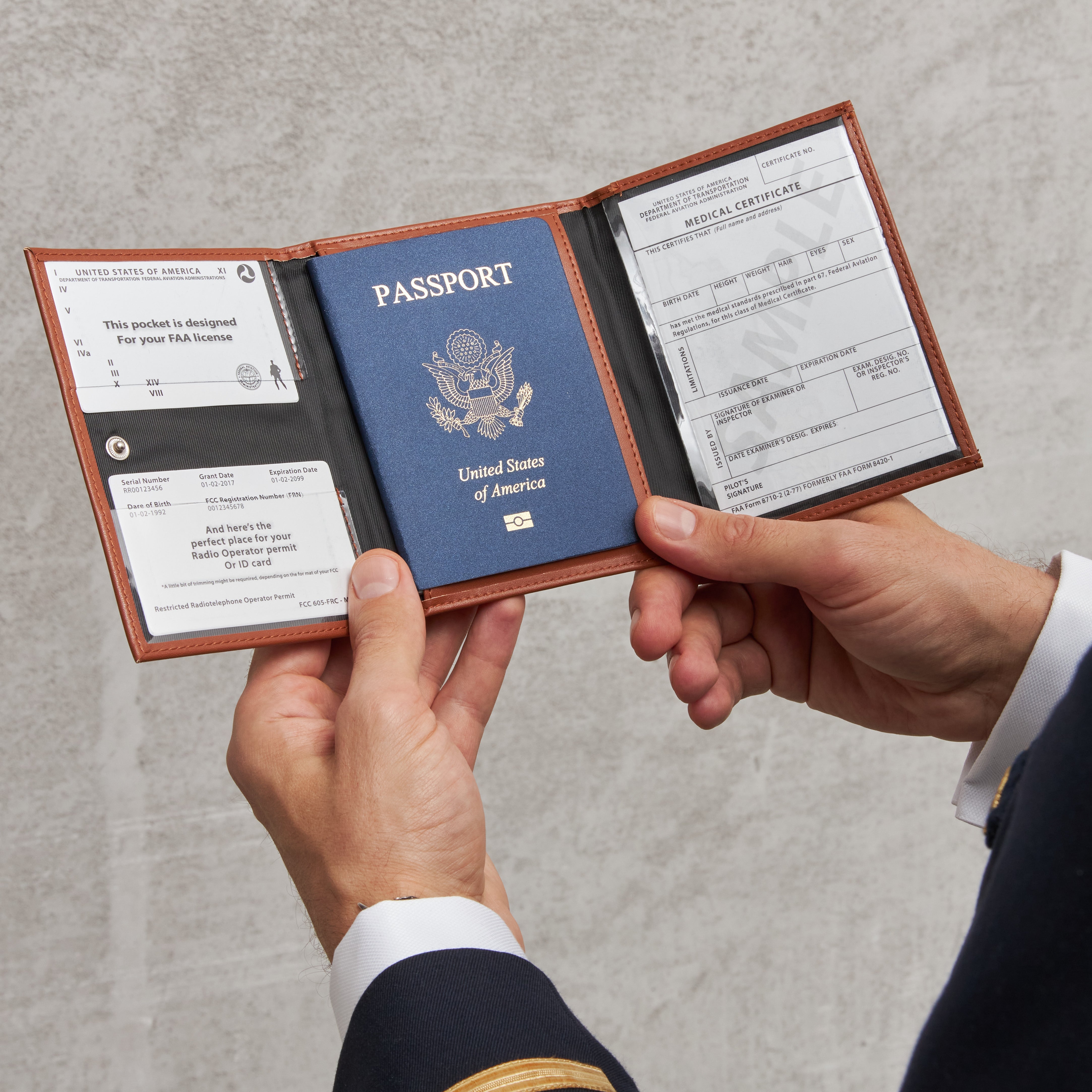 Pilot Document Holder V1 by Flevel - aviation product photo 13