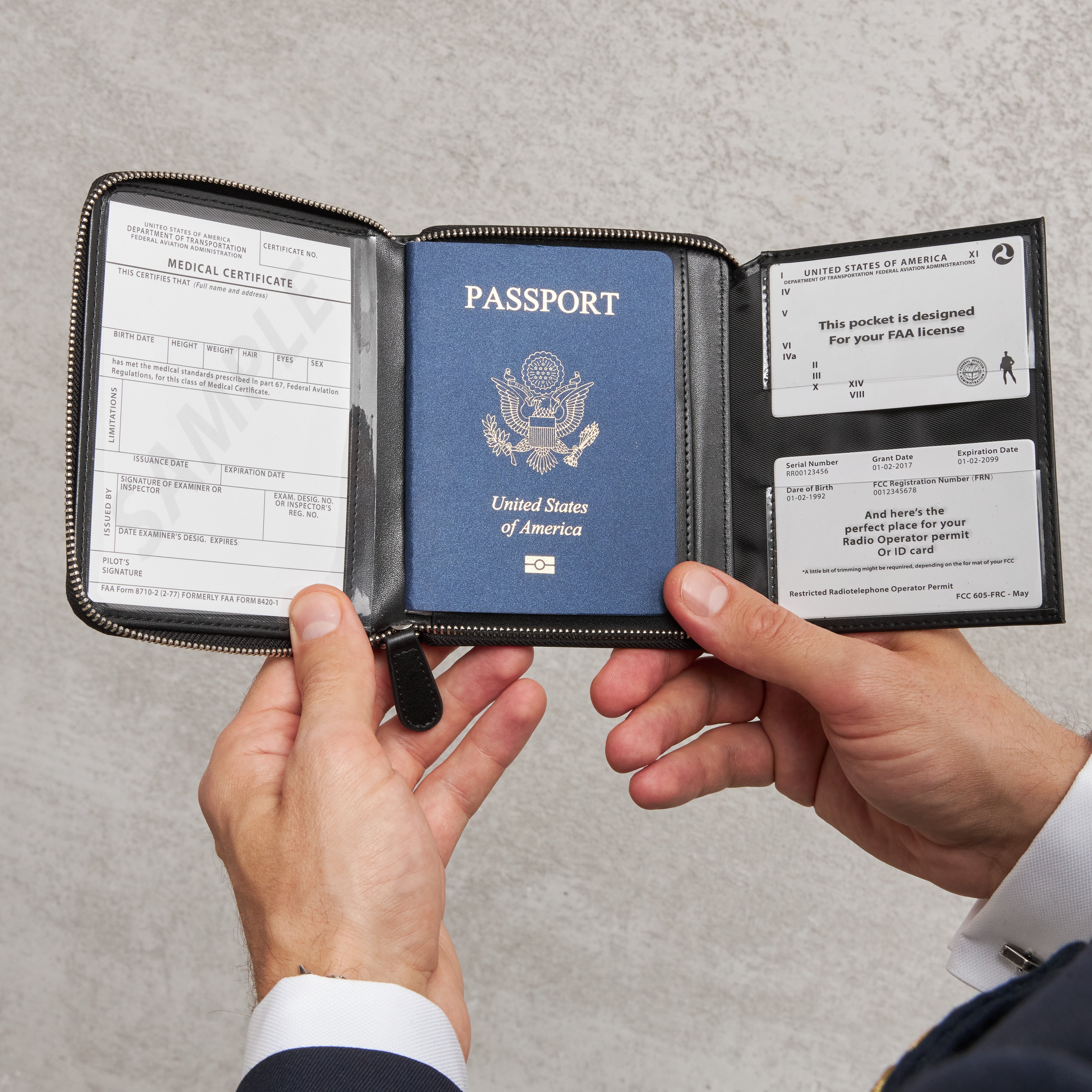 Pilot Document Holder V2 by Flevel - aviation product photo 5