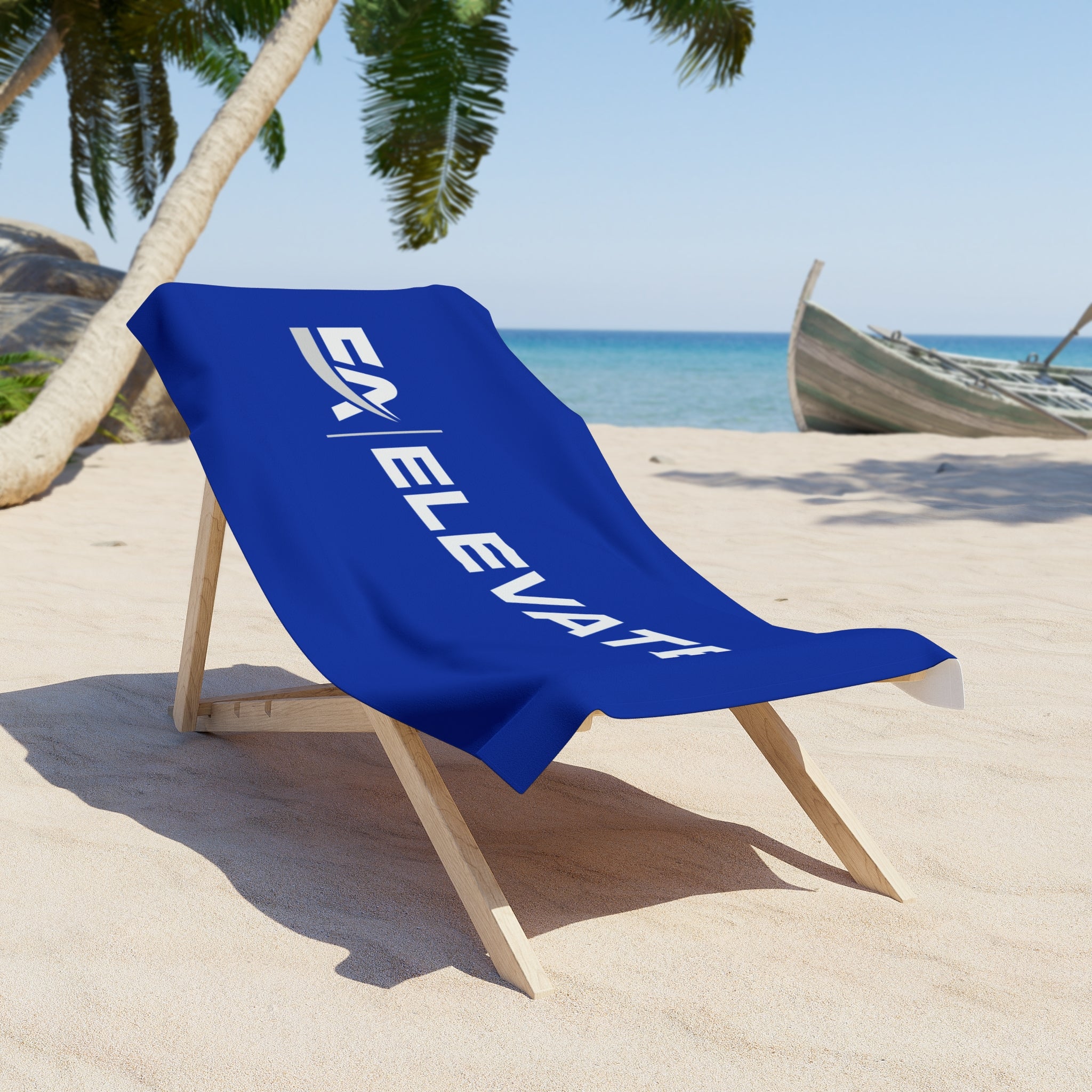 Elevate Beach Towel (Blue)