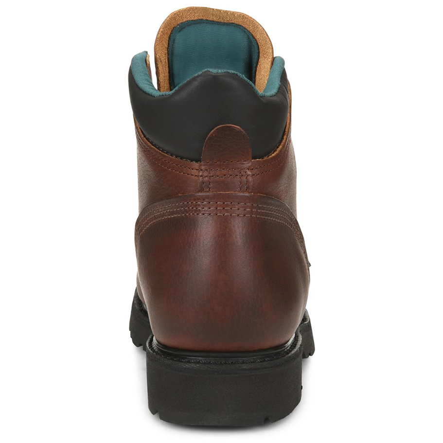 Steel Toe Boots – Durable Leather Work Boots with Cushioning Insole & Safety Toe