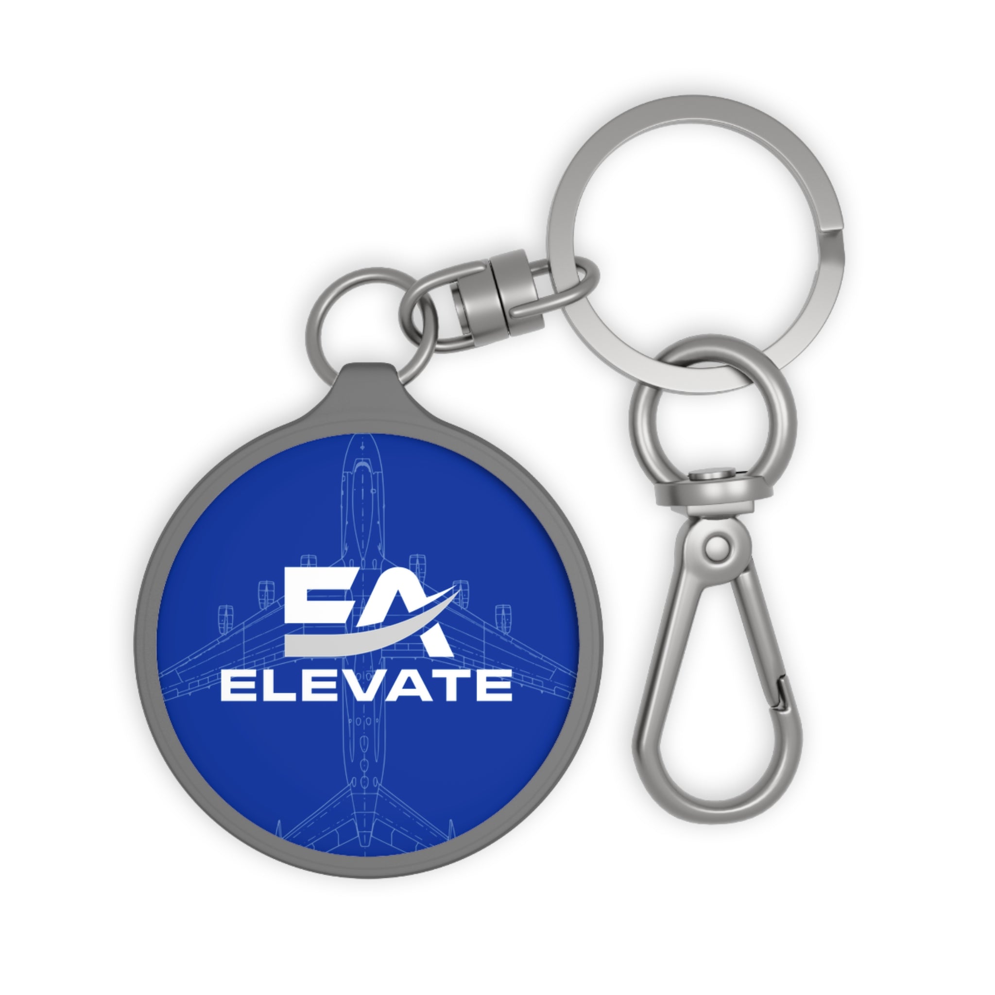 Elevate Keyring Tag - Unique Aviation Gift for Aviation Enthusiasts