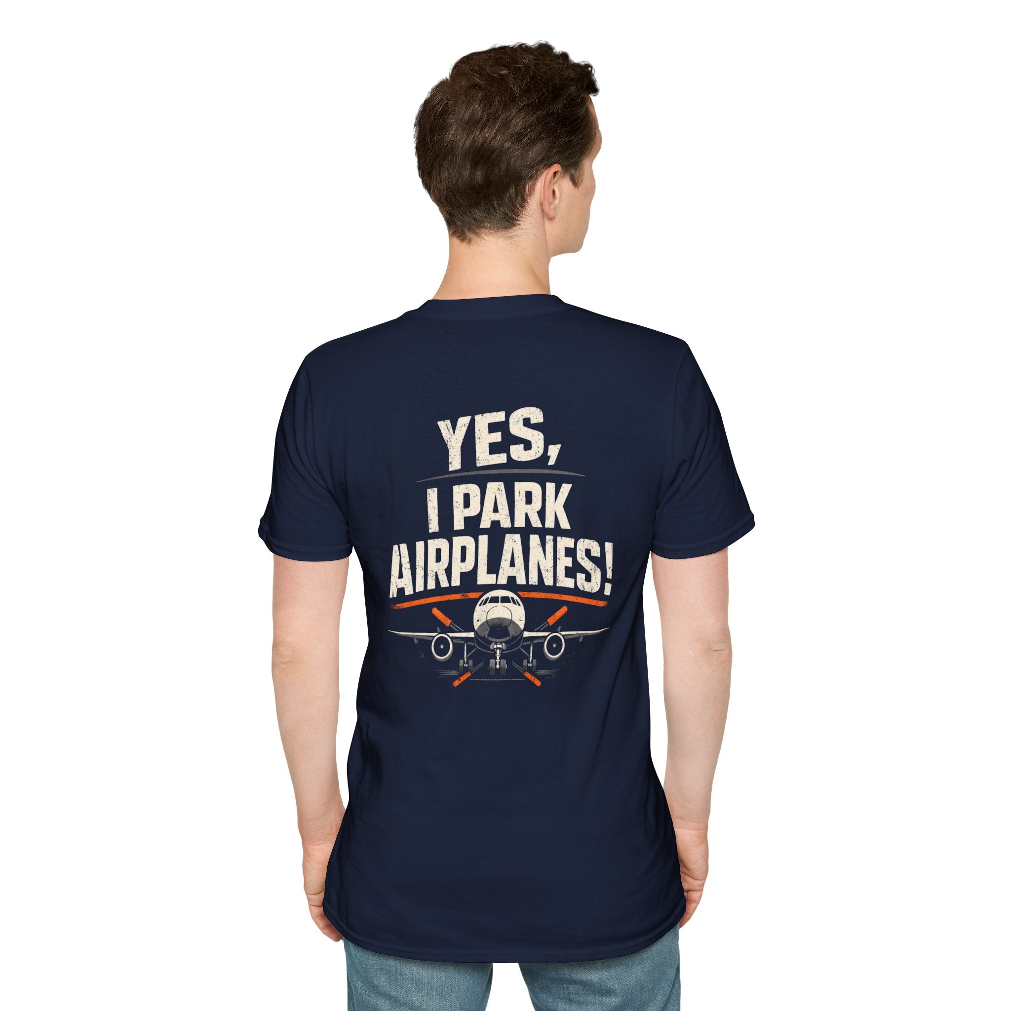 Yes, I Park Airplanes! T-Shirt — The Crew Hangar Tee