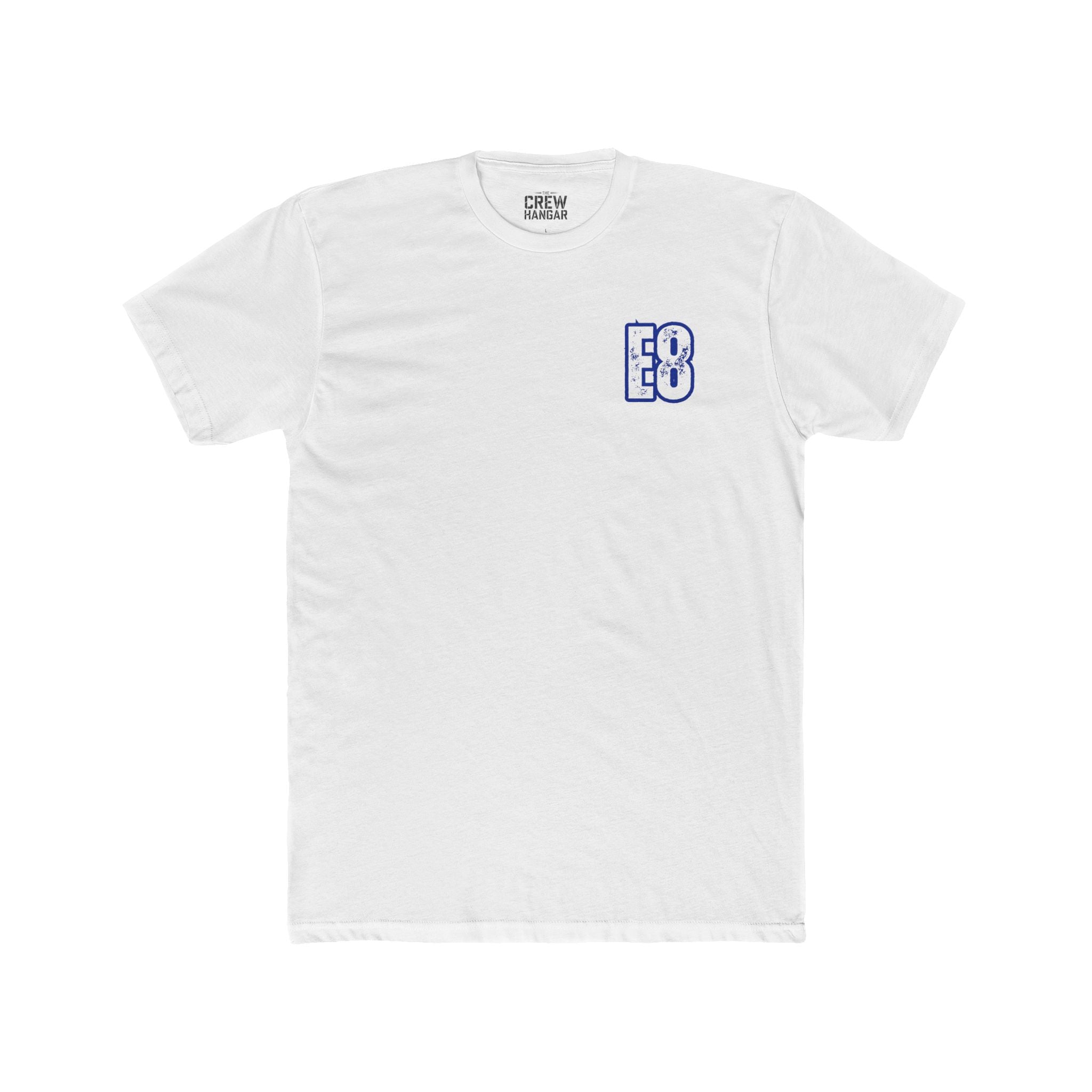 Camiseta Identidad E8 – Corte Diario Crew – Edición Elevate