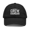 Distressed Embroidered Dad Hat - Casual Vintage Cap for Everyday Wear