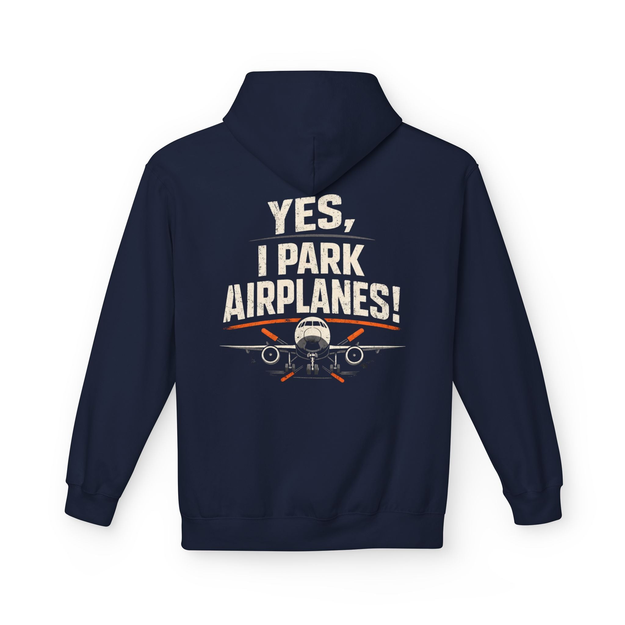 Ramper Hoodie - "Yes, I Park Airplanes!" The Crew Hangar Sweatshirt