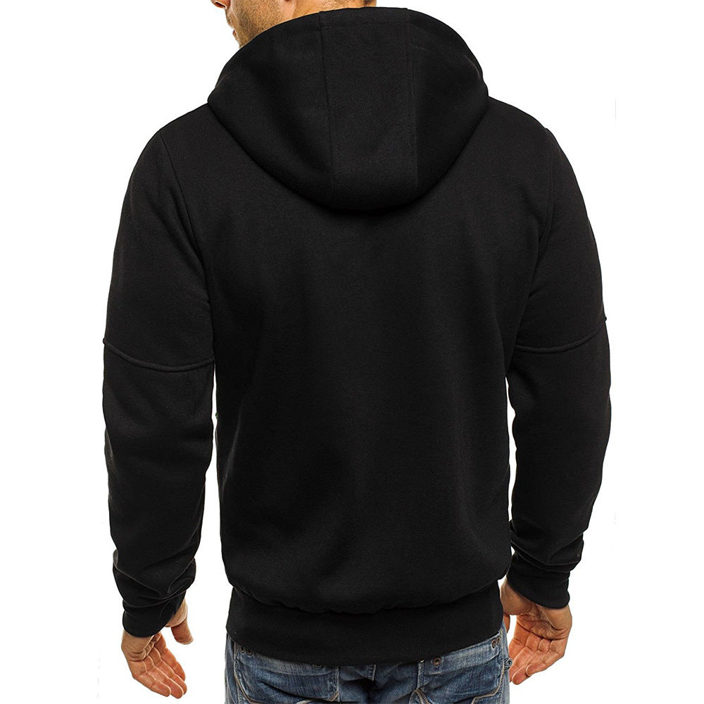 Men's Loose Fit Full-Zip Work Hoodie