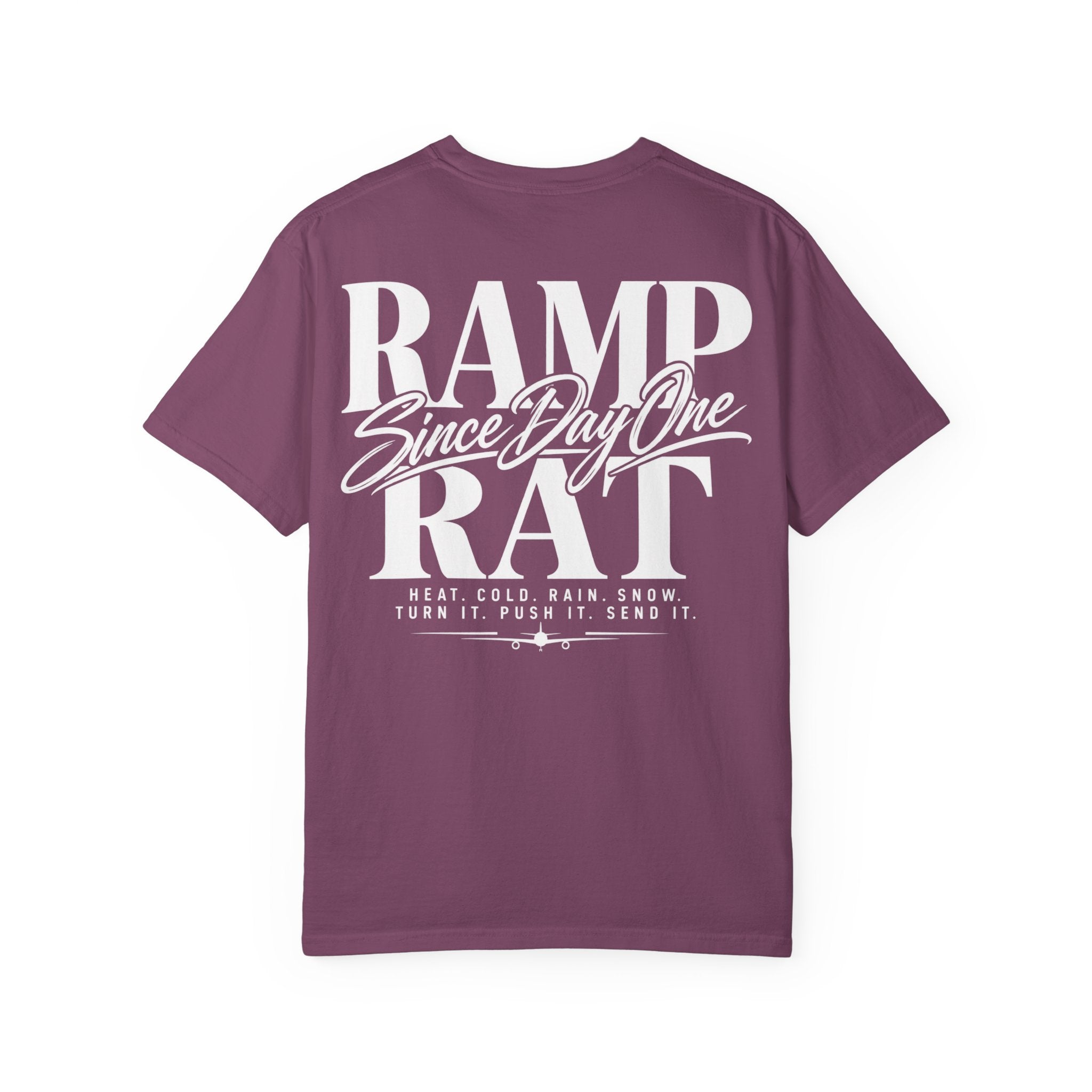 Ramp Rat T-Shirt — "Ramp Since Day One" Graphic Tee