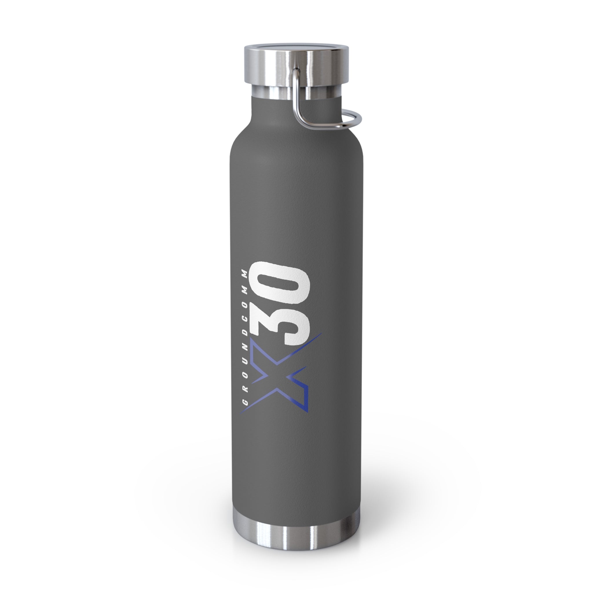 GroundComm X30 - Copper Vacuum Insulated Bottle, 22oz