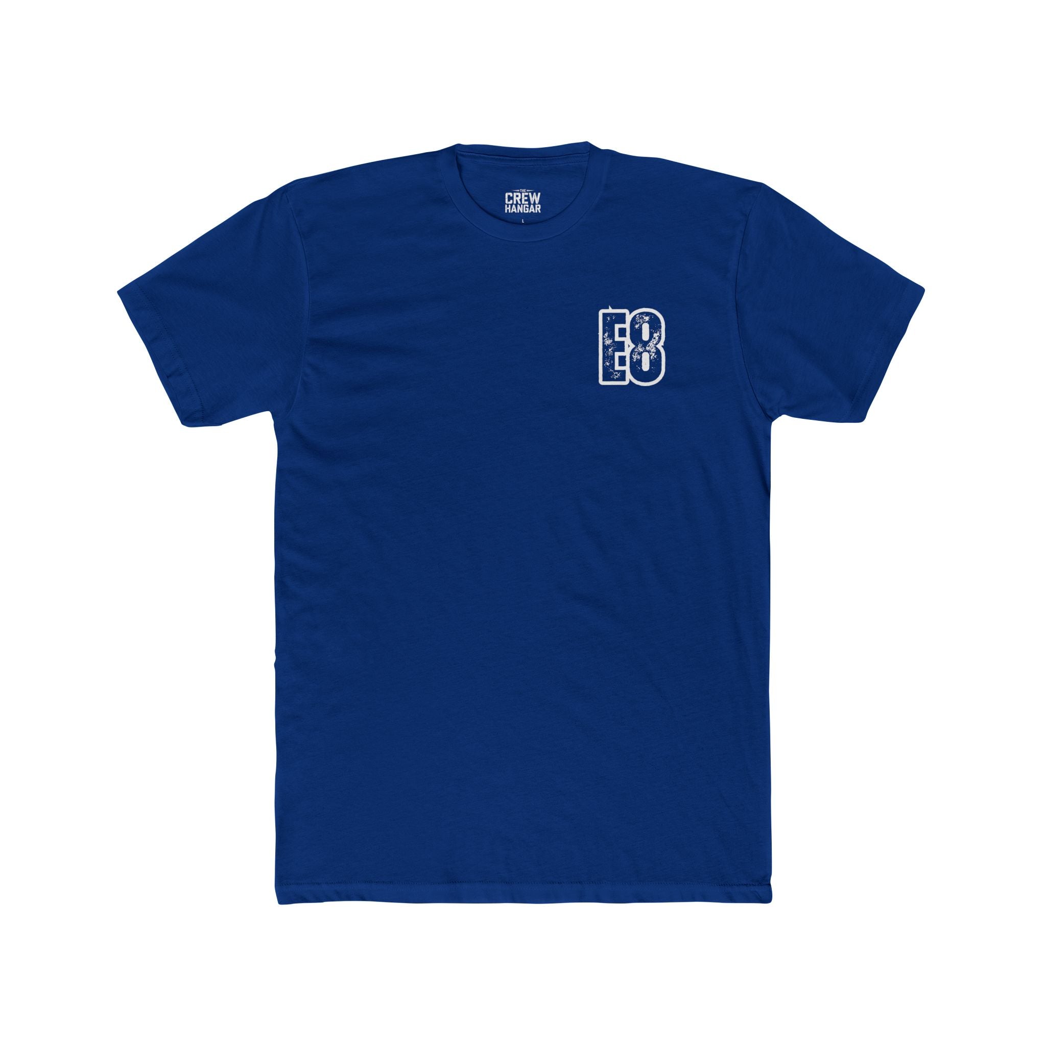 Camiseta Identidad E8 – Corte Diario Crew – Edición Elevate