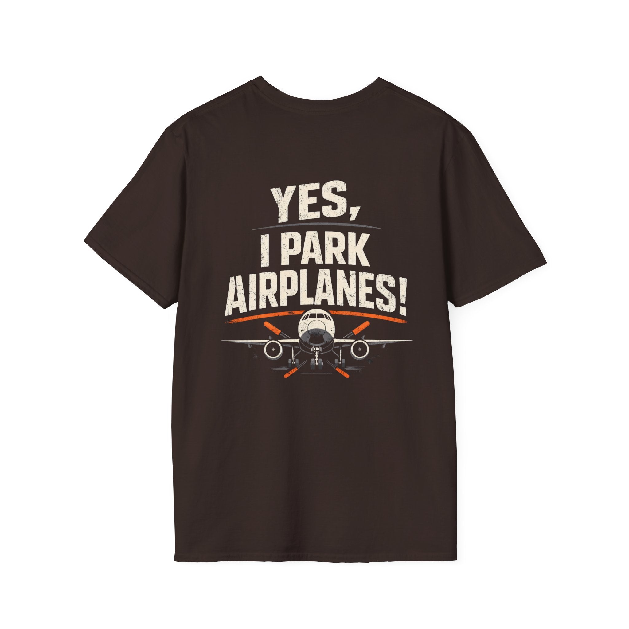 Yes, I Park Airplanes! T-Shirt — The Crew Hangar Tee