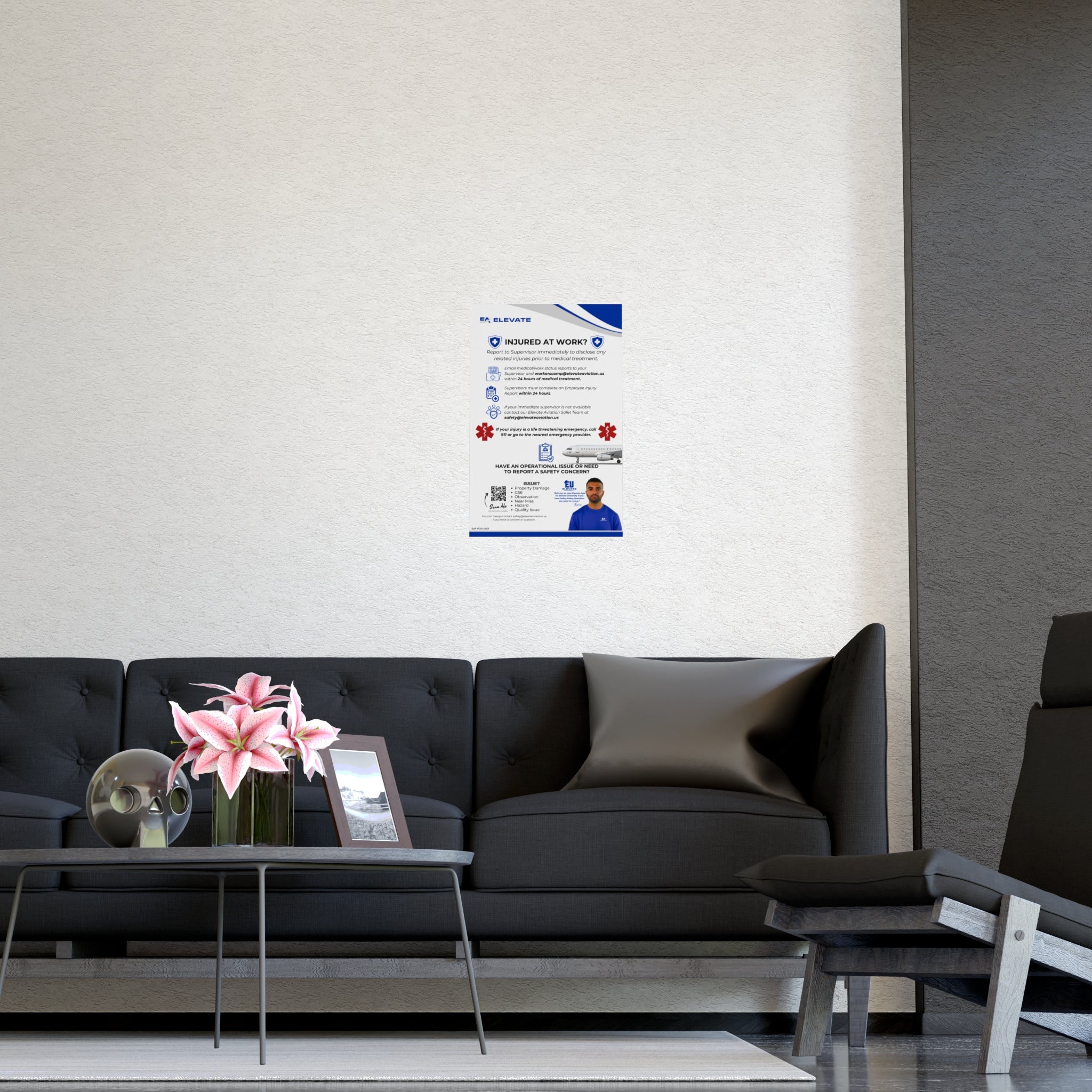 Injured at Work? | SAF-POS-0001