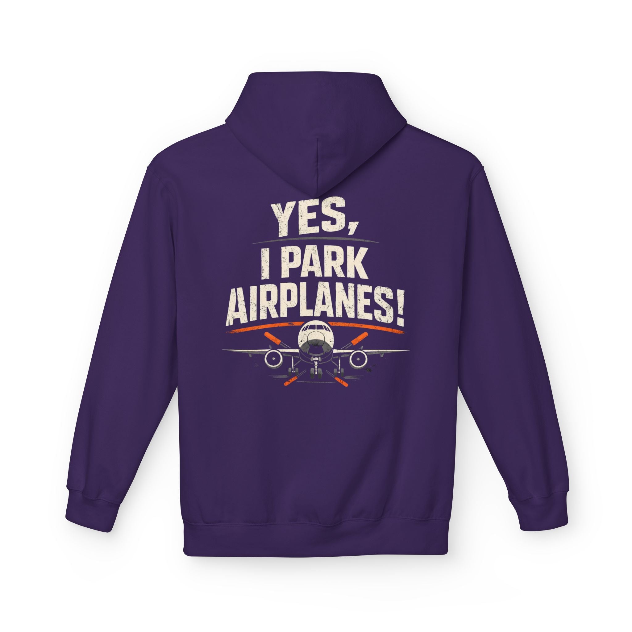 Ramper Hoodie - "Yes, I Park Airplanes!" The Crew Hangar Sweatshirt