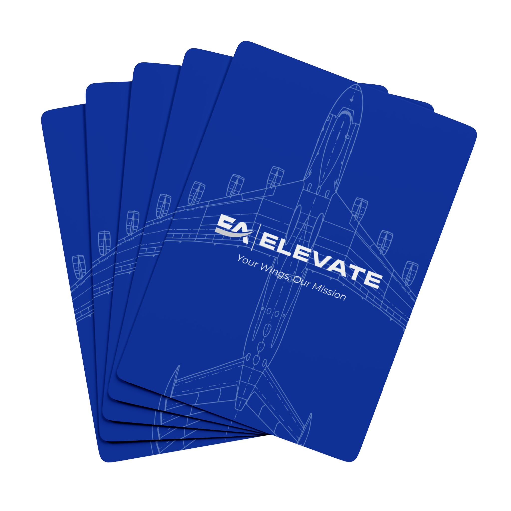 Elegant 'Elevate' Playing Cards