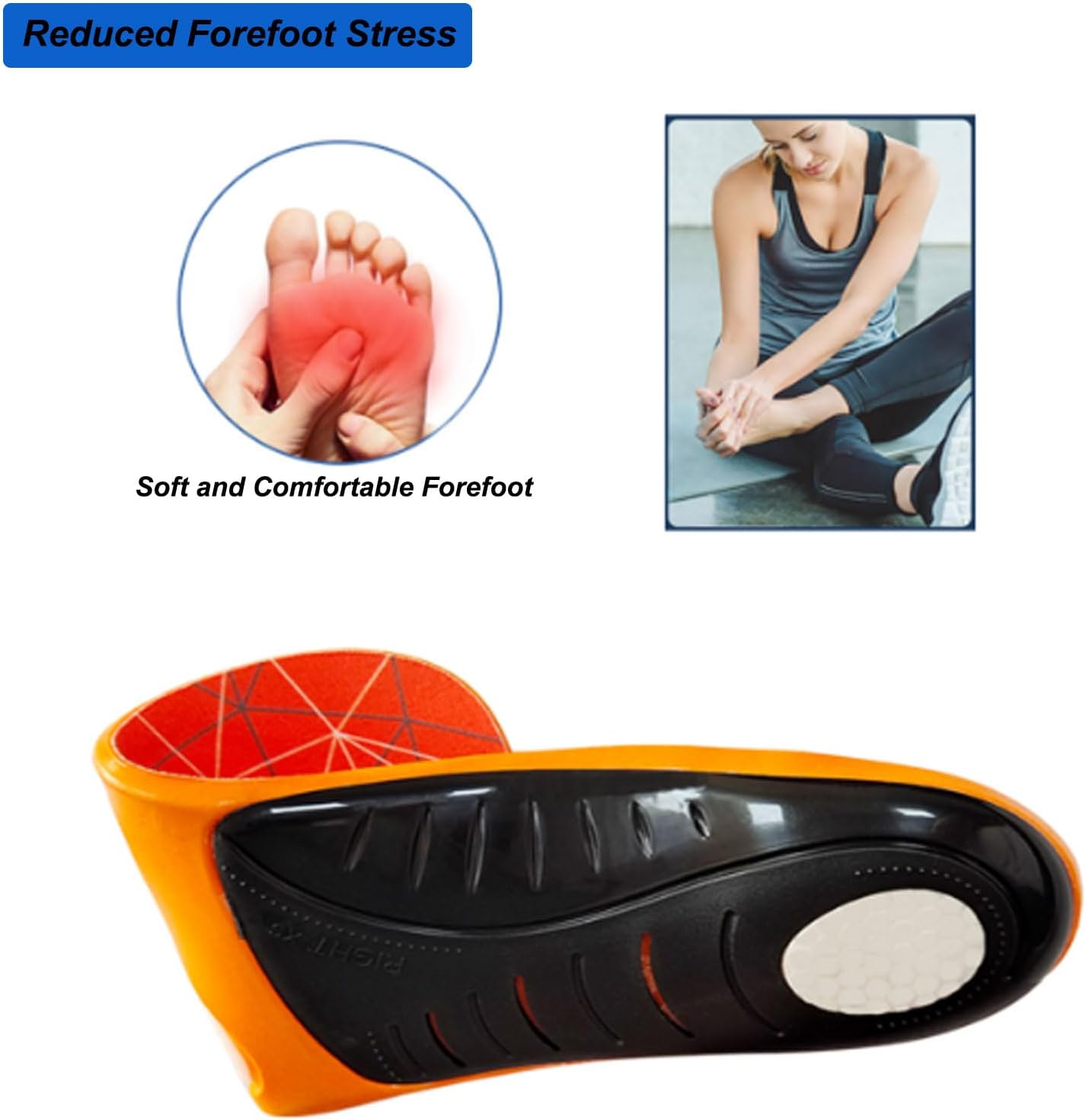 Maven Arch Support Orthopedic Work Insoles