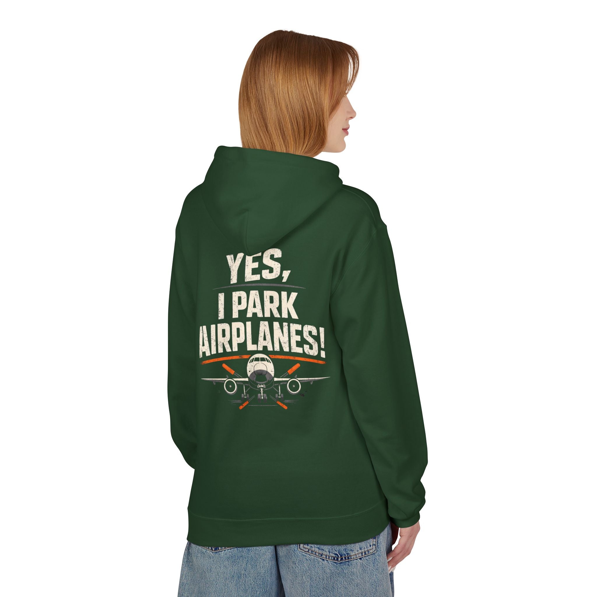 Ramper Hoodie - "Yes, I Park Airplanes!" The Crew Hangar Sweatshirt