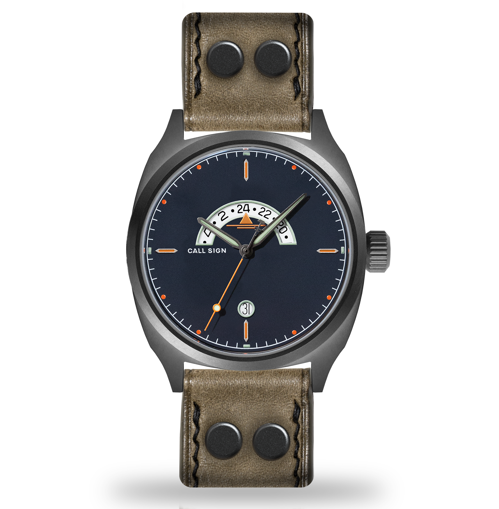 Discovery Classic — 42mm GMT Pilot Watch