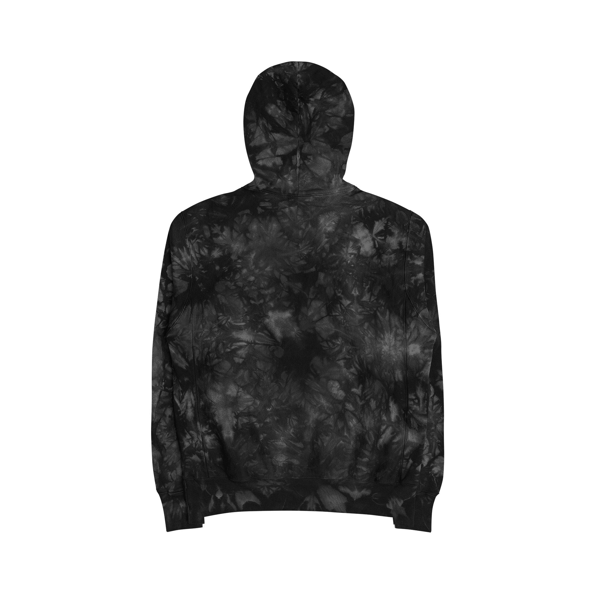 Unisex Tie-Dye Champion Hoodie with Crew Hanger Embroidery