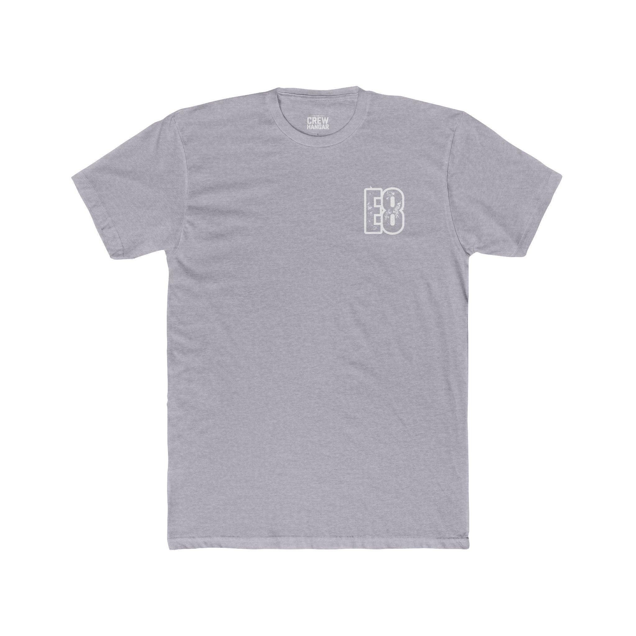 Camiseta Identidad E8 – Corte Diario Crew – Edición Elevate