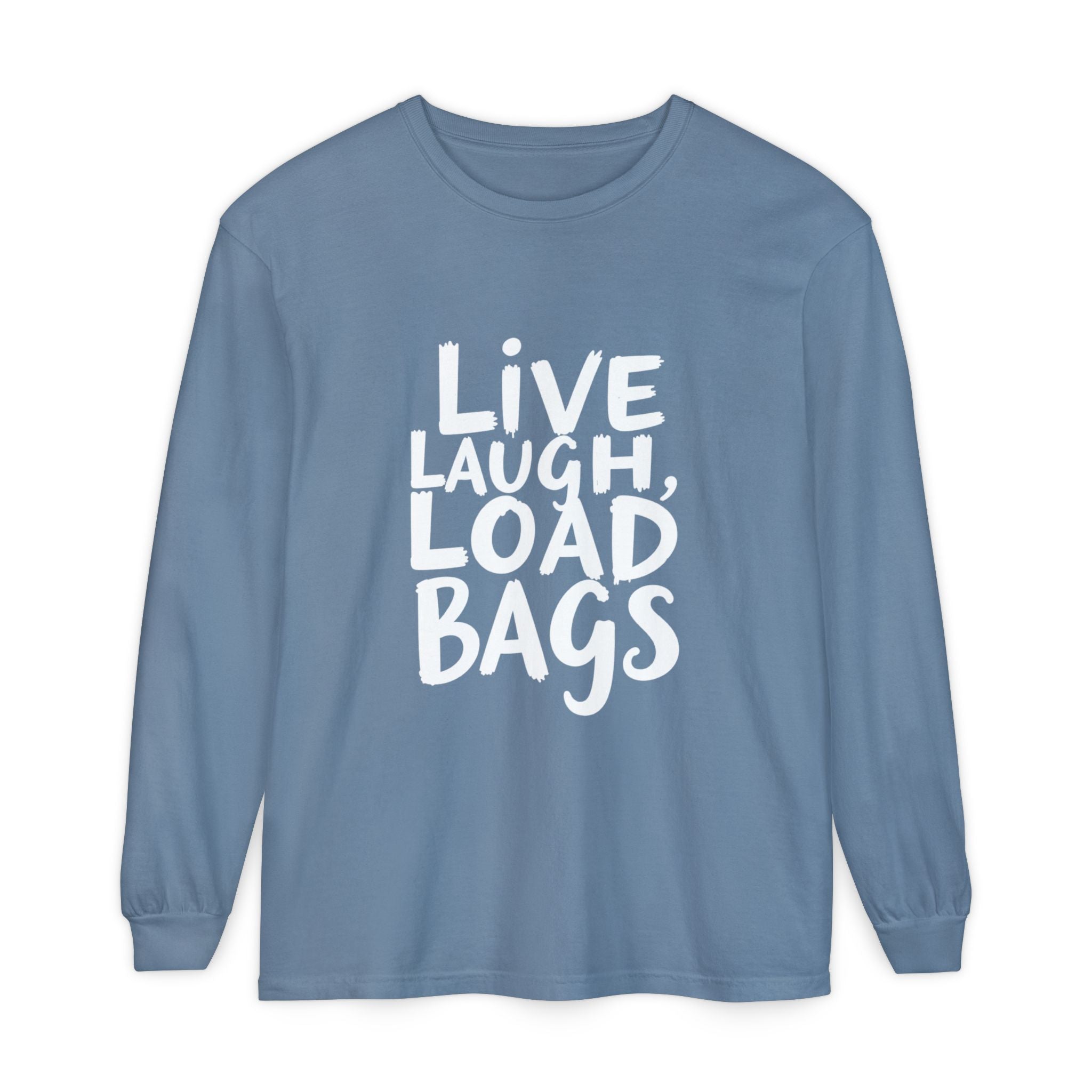 Live, Laugh, Load Bags – Tarmac Edition Long Sleeve (Comfort Colors®)