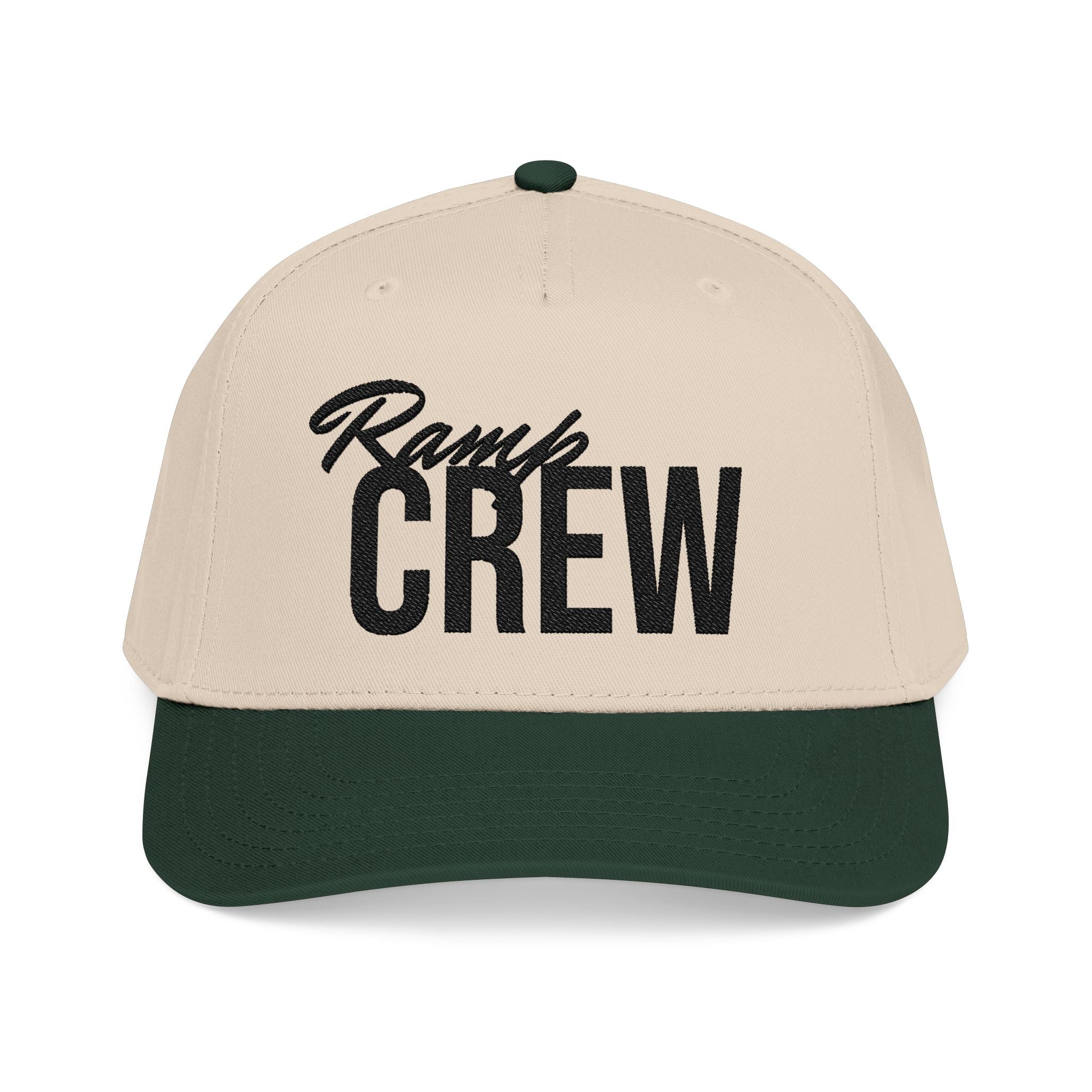 Ramp Crew Baseball Cap — Embroidered Aviation Crew Hat