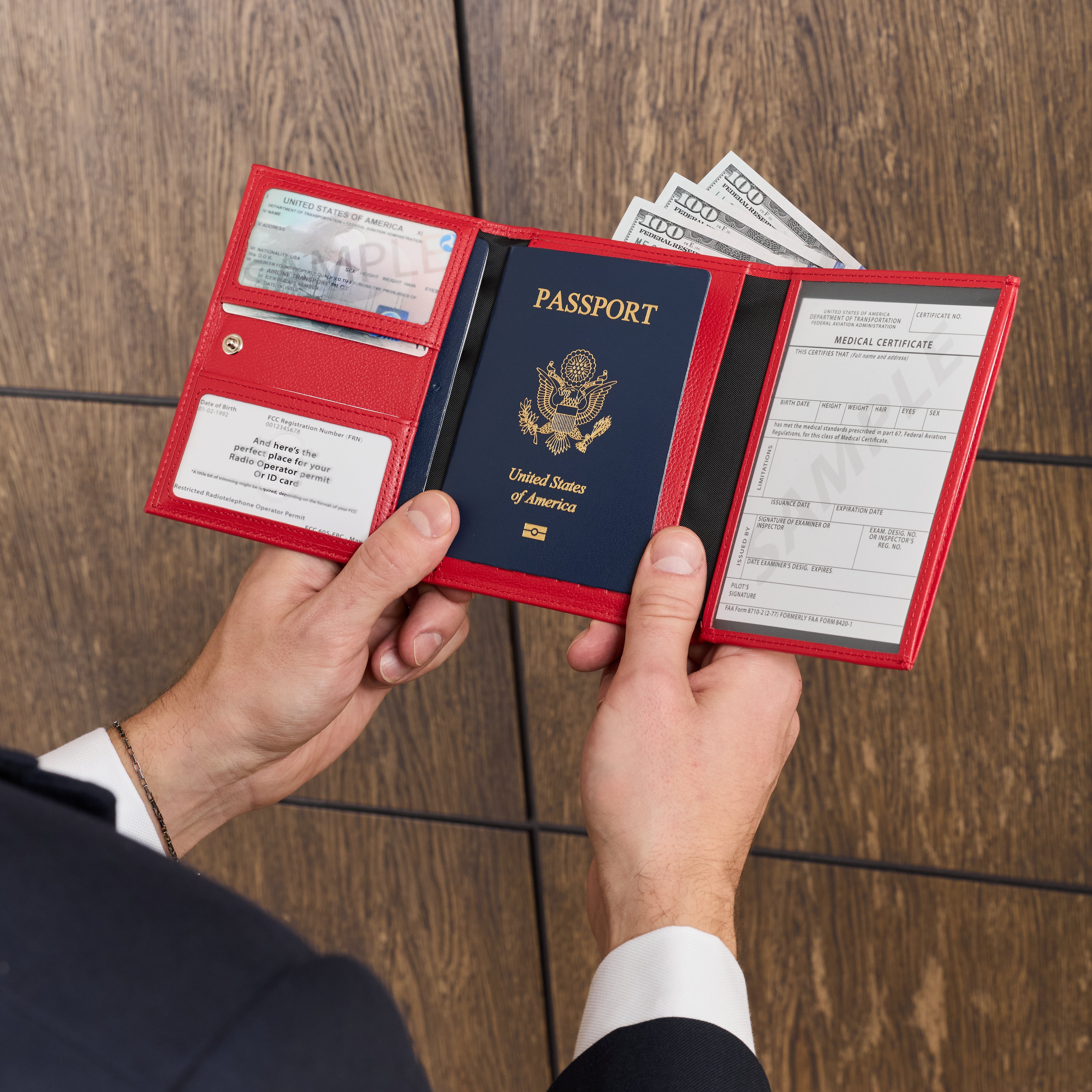 Pilot Document Holder V3 by Flevel - aviation product photo 20
