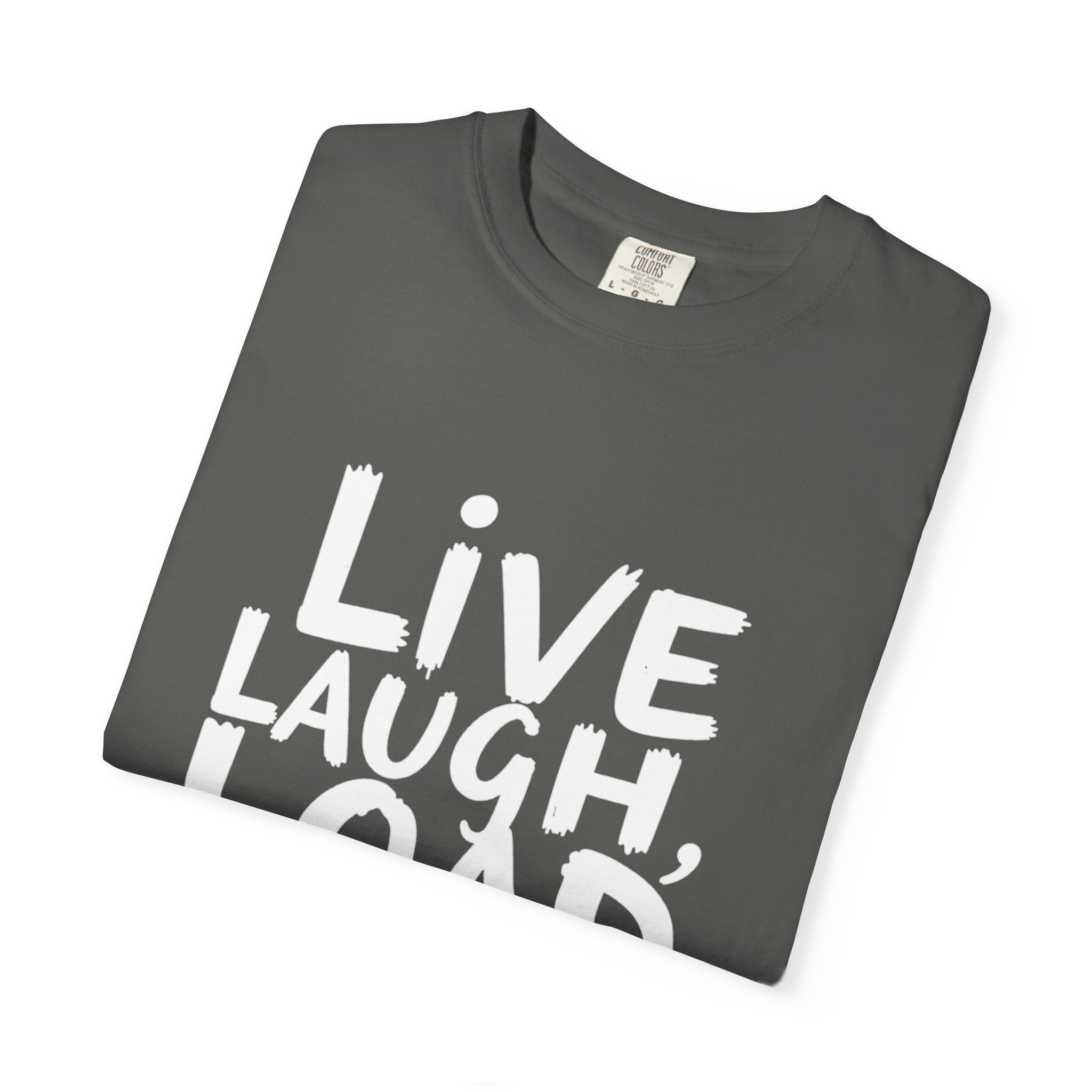 Live, Laugh, Load Bags – Tarmac Edition Tee (Comfort Colors®)