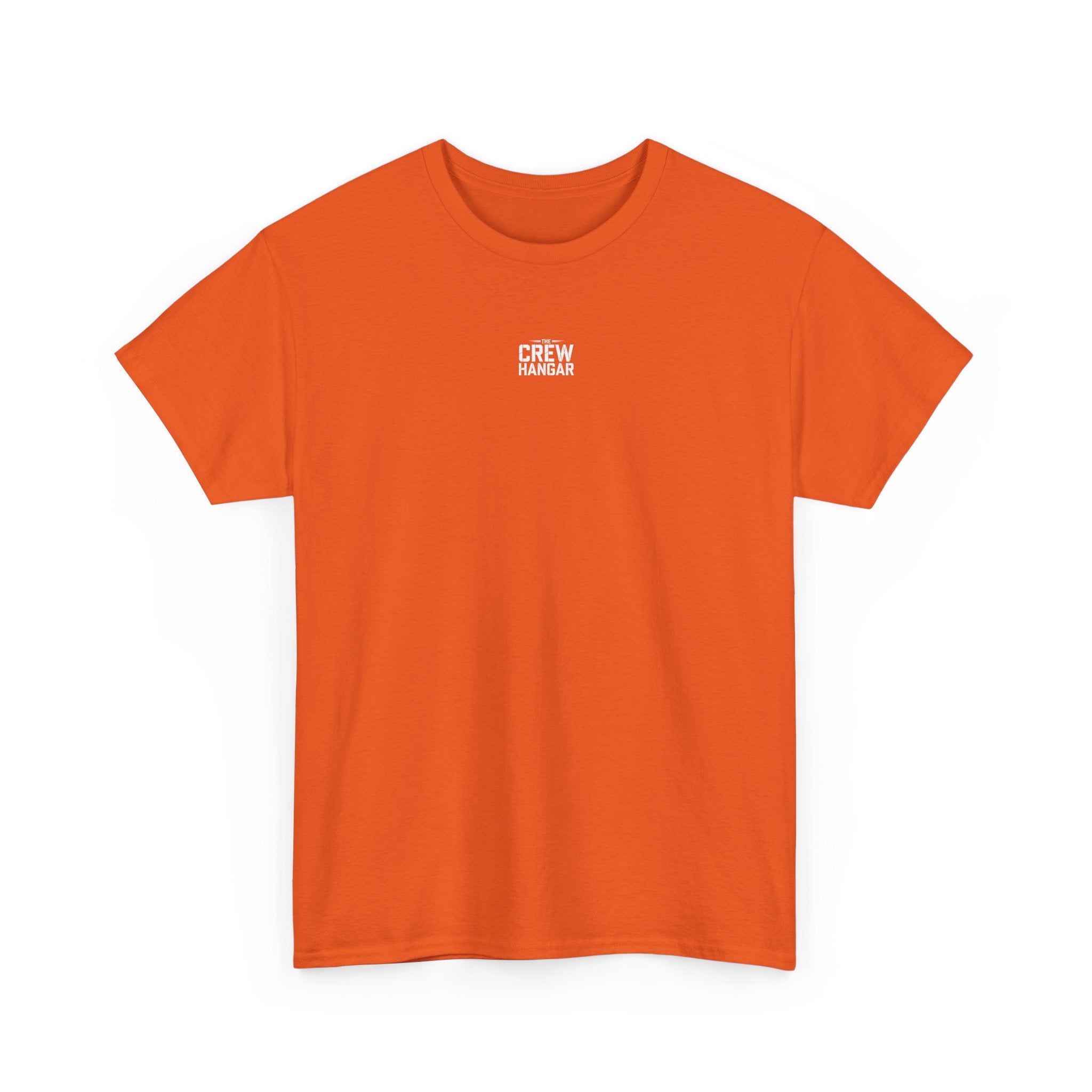 Graphic Tee — 'Ramp Crew' Orange Sneaker Skate Shirt