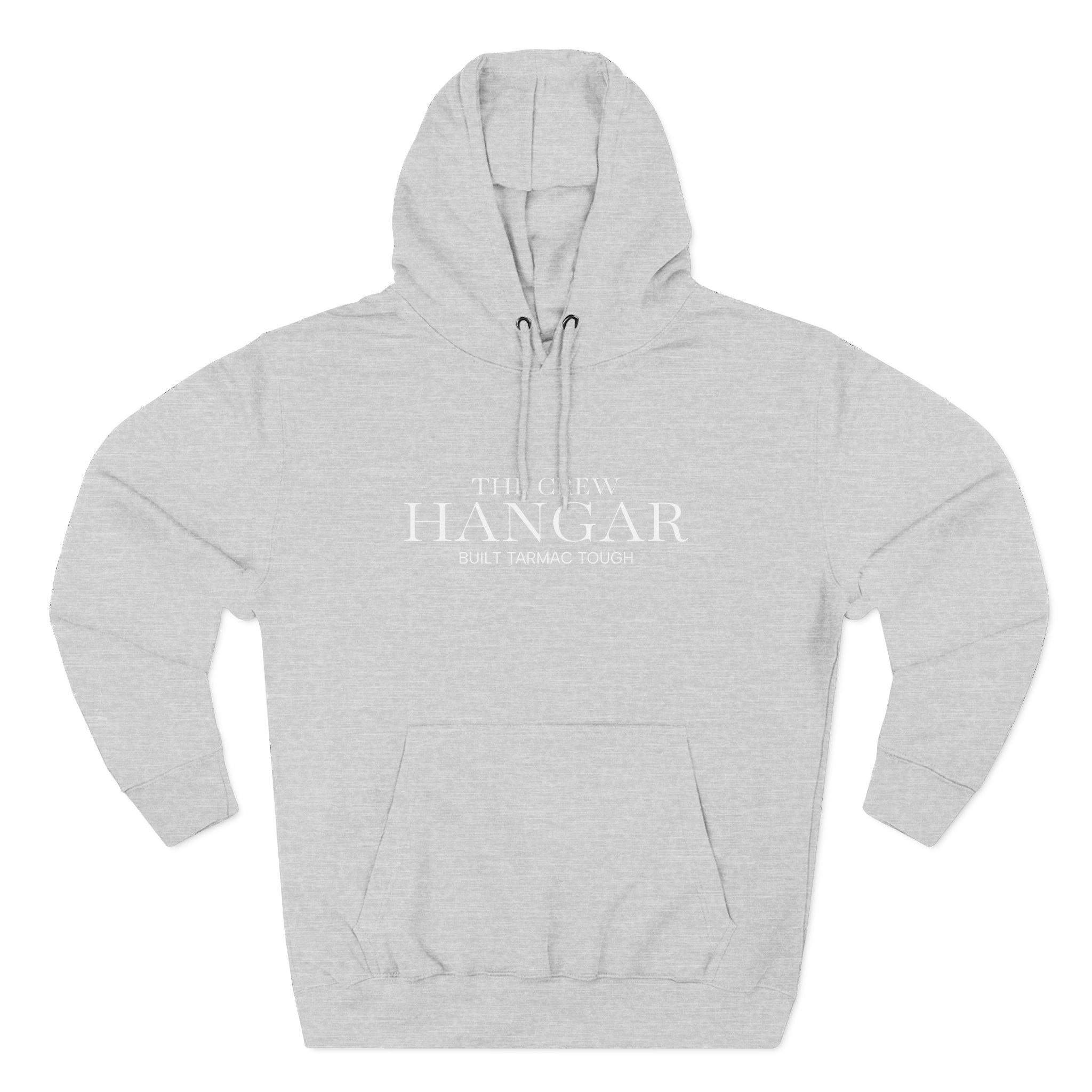 Minimalist Fleece Hoodie - Soft White Pullover With Adjustable Drawstring Hood