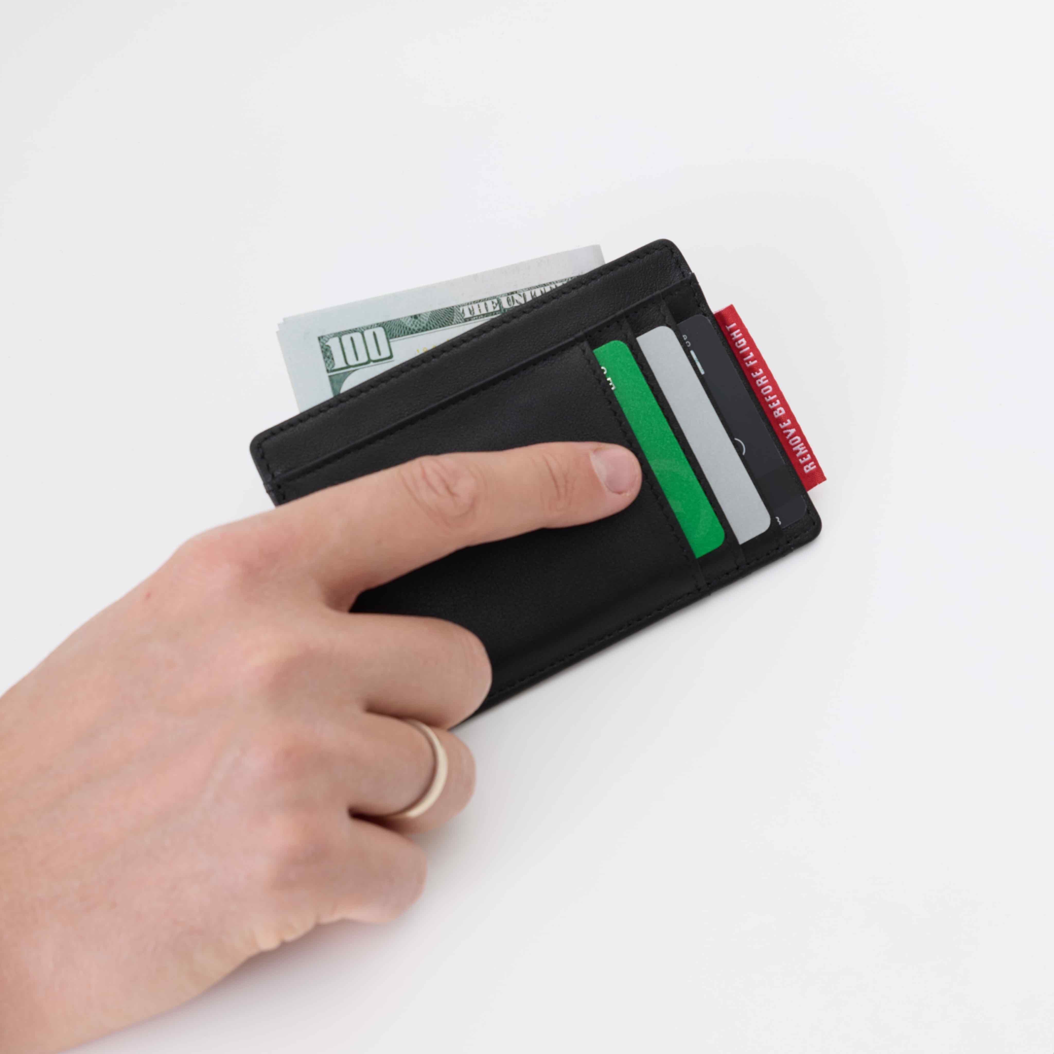 Aviators Leather Wallet by Flevel - aviation product photo 5