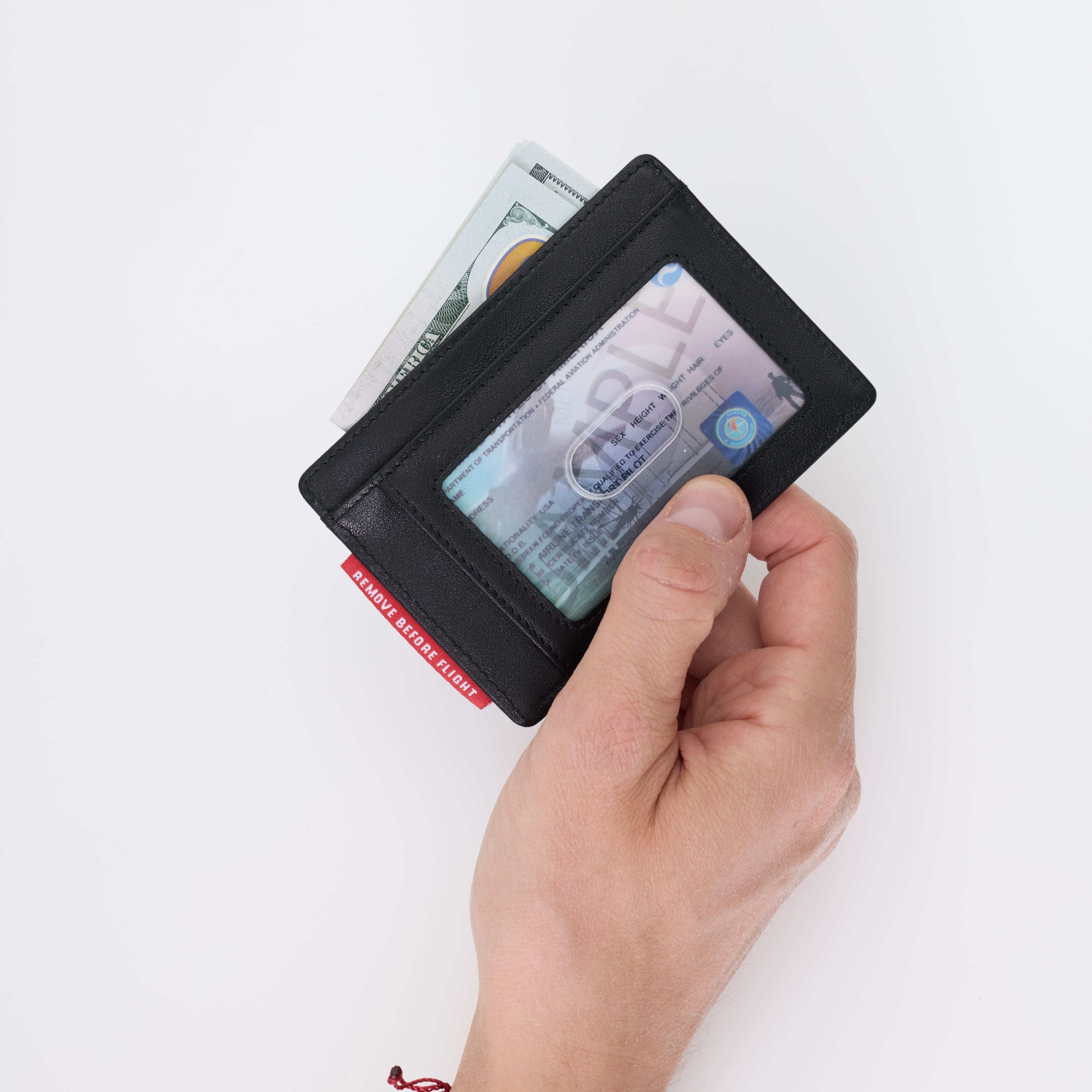 Aviators Leather Wallet by Flevel - aviation product photo 6