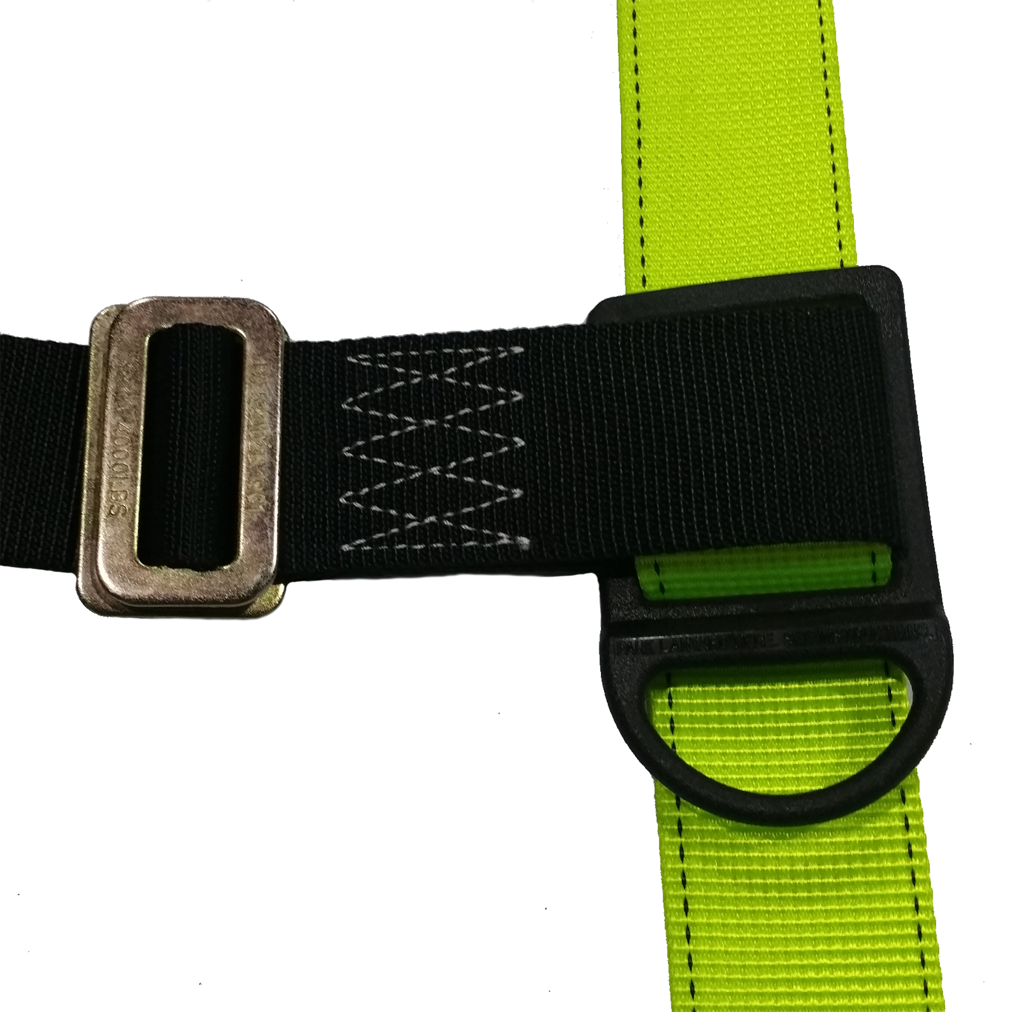 3D Fall Protection Safety Body Tower Harness with Grommets and Back Support