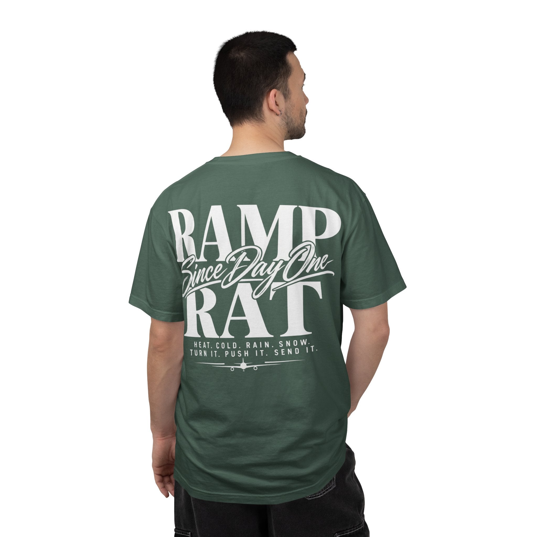Ramp Rat T-Shirt — "Ramp Since Day One" Graphic Tee