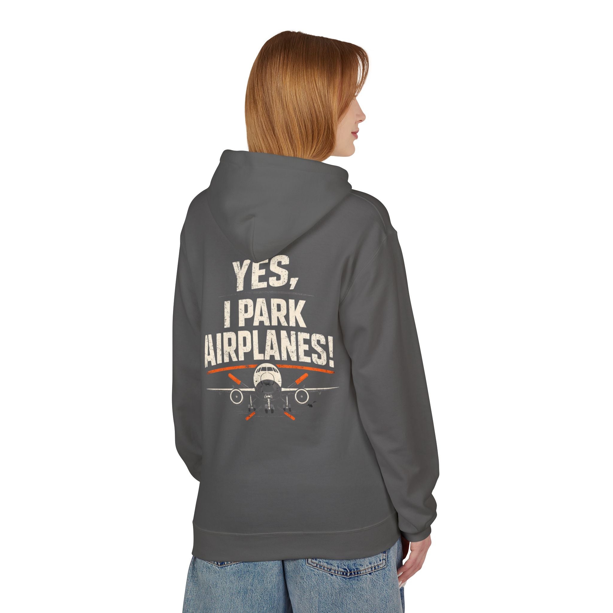 Ramper Hoodie - "Yes, I Park Airplanes!" The Crew Hangar Sweatshirt
