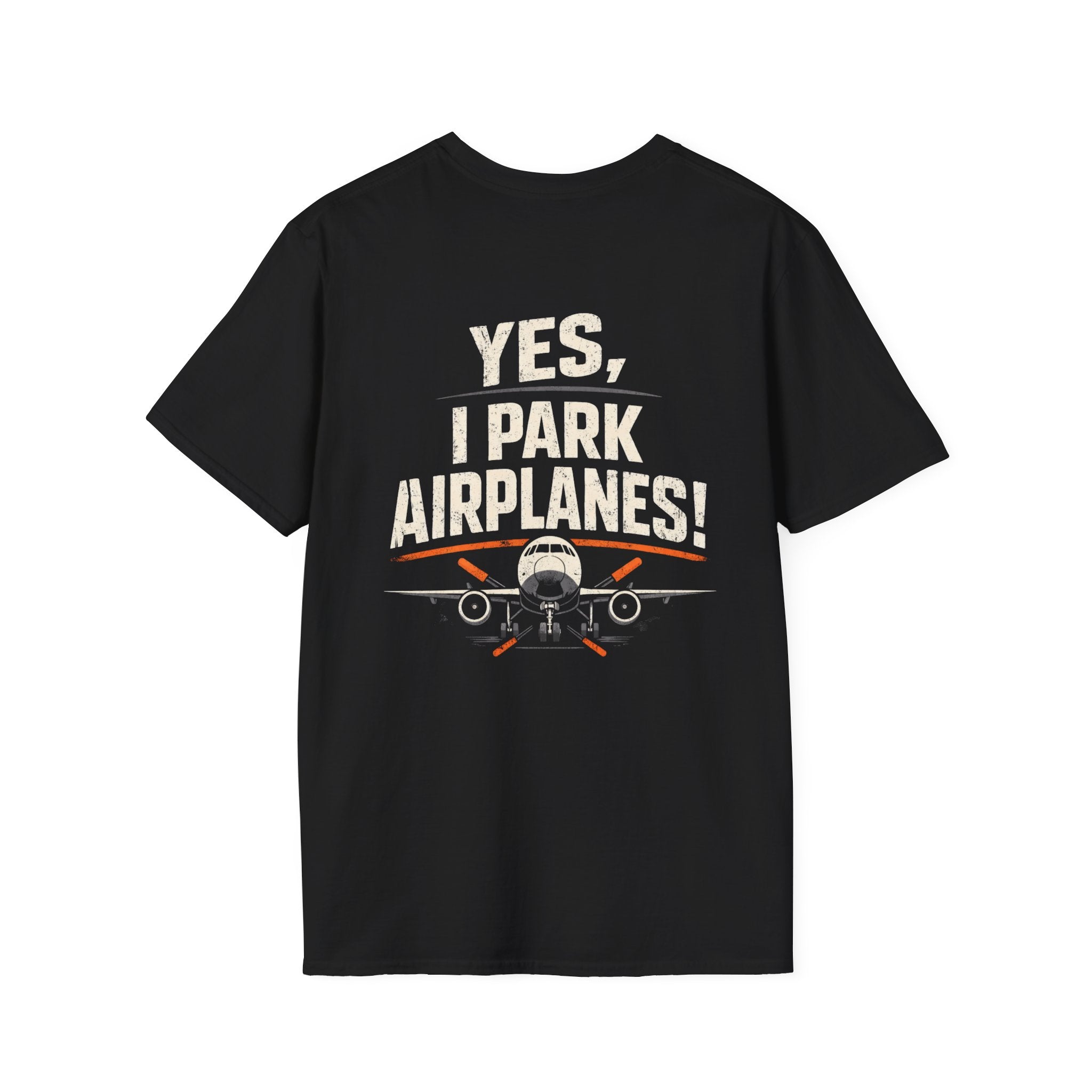 Yes, I Park Airplanes! T-Shirt — The Crew Hangar Tee